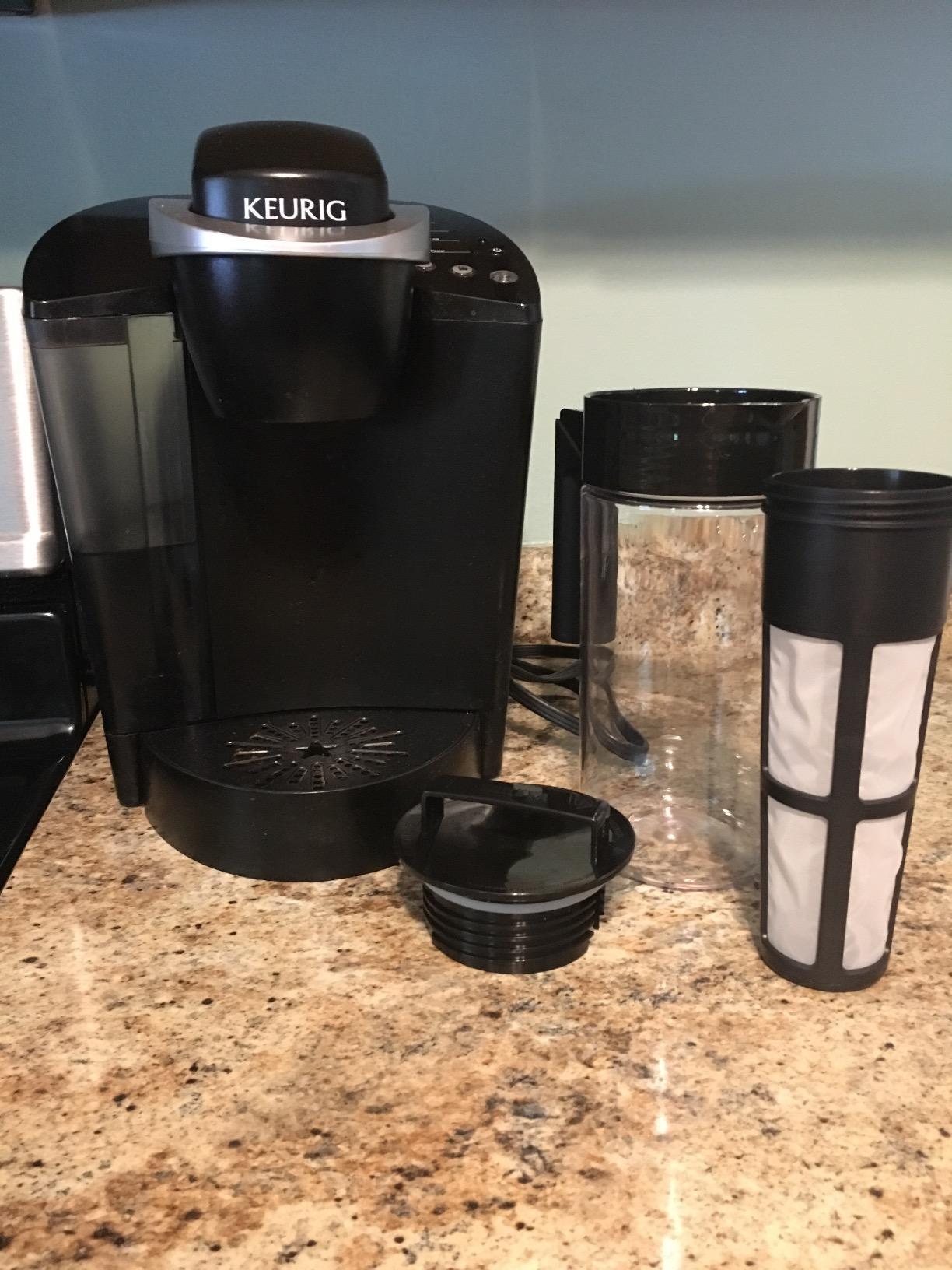 Takeya Patented Deluxe Cold Brew Coffee Maker, 1 qt, Black customer photo 2