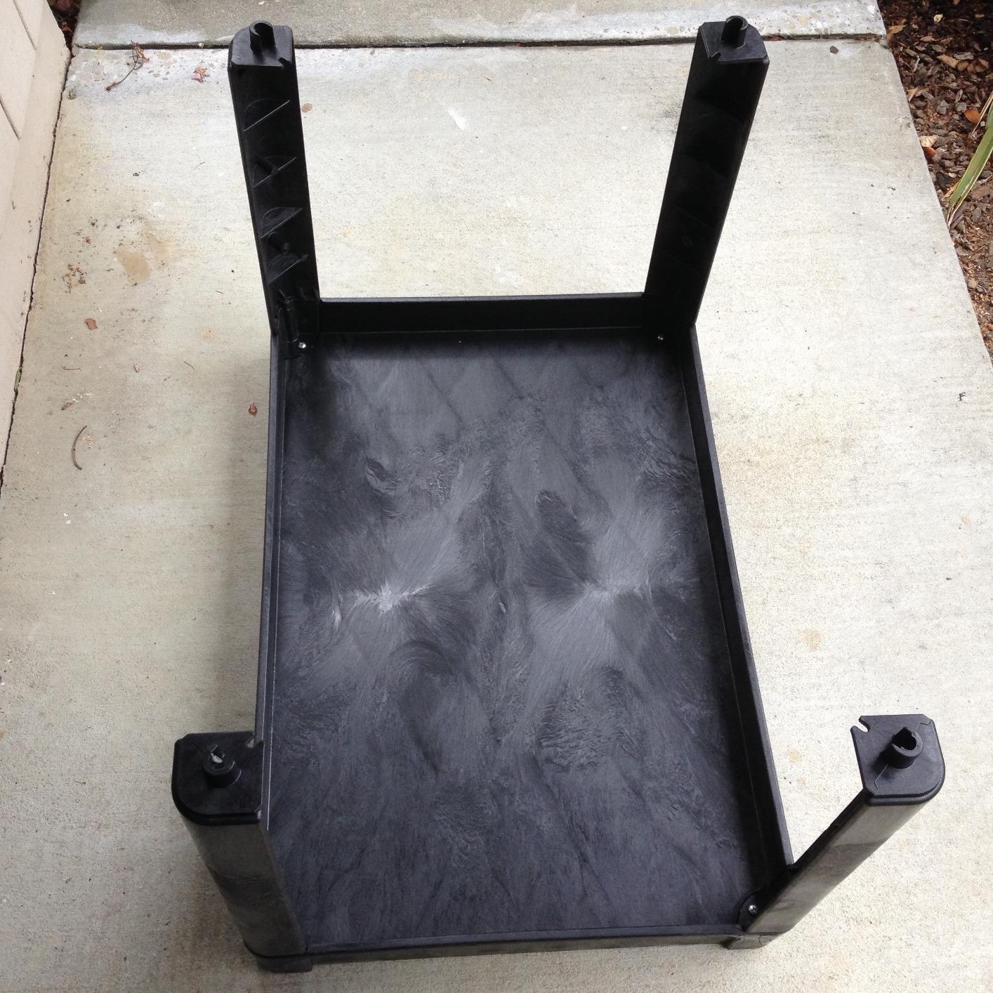 Rubbermaid Commercial Products 2-Shelf Utility/Service Cart, Medium, Lipped Shelves, 500 lbs Capacity customer photo 1