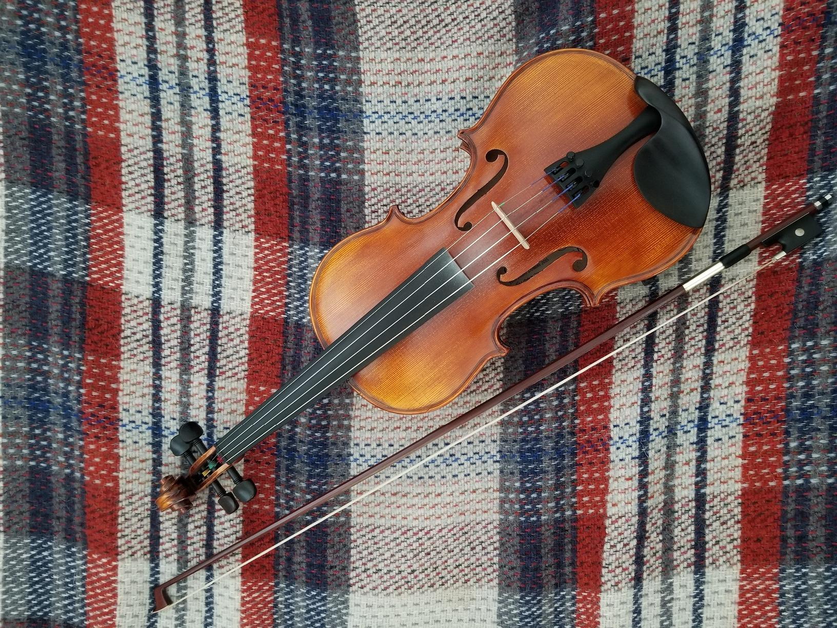 Cremona SV-500 4/4 Premier Artist Violin Outfit - Full Size Student & Professional Violin with Solid Spruce Top, Maple Back, Ebony Fittings customer photo 2