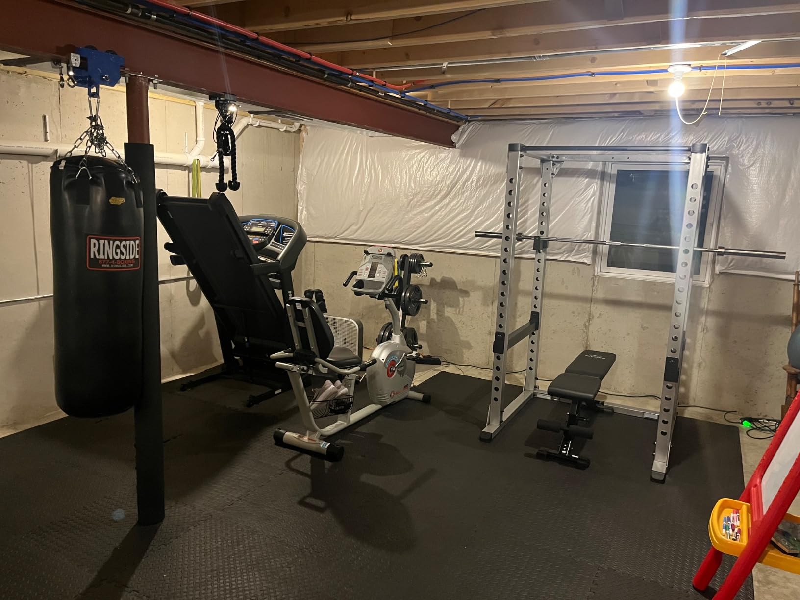 Body-Solid GPR378 Power Rack - Heavy-Duty Steel Squat Cage with Adjustable Safety Bars and Chin-Up Bar customer photo 1