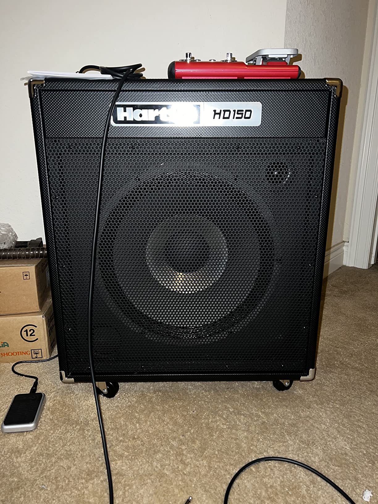 Hartke HD150 Bass Combo Amplifier - 150-Watt 1x15 inch customer photo 1