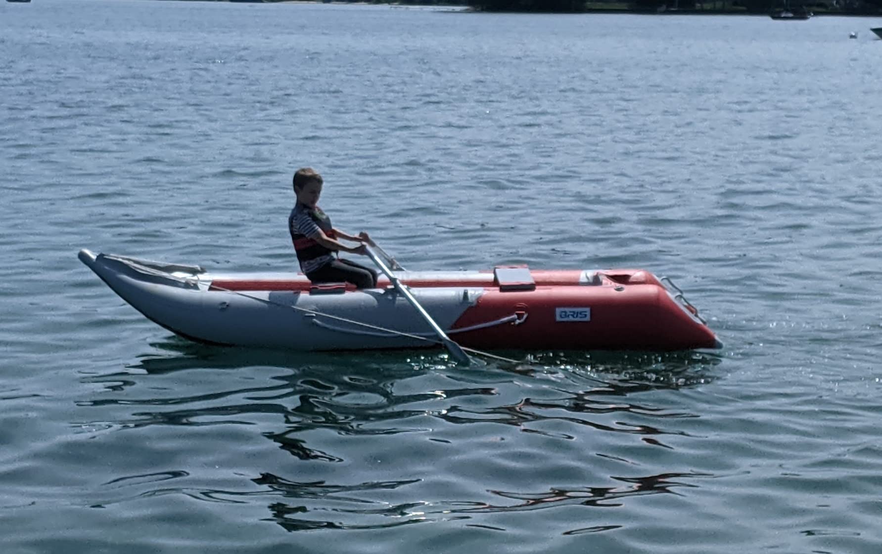 12 ft Inflatable Kayak Fishing Tender Inflatable Pontoon Boat customer photo 2