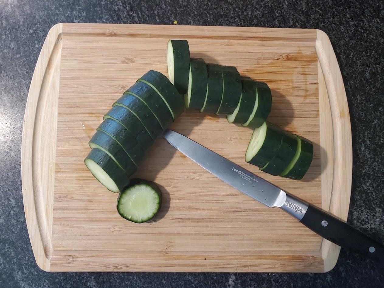 Greener Chef Luxury Bamboo Cutting Board (Extra Large) with Vertical Grain Strength Technology - Non Toxic, Spacious and Lightweight 18 XL Chopping Board Gift - Replacements for Life customer photo 2