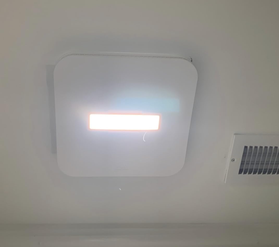 Broan-NuTone AER110CCTK Exhaust Fan with LED, Retrofit Design, Quiet 1.0 Sones, 110 CFM, 4 CCT Light Settings customer photo 1