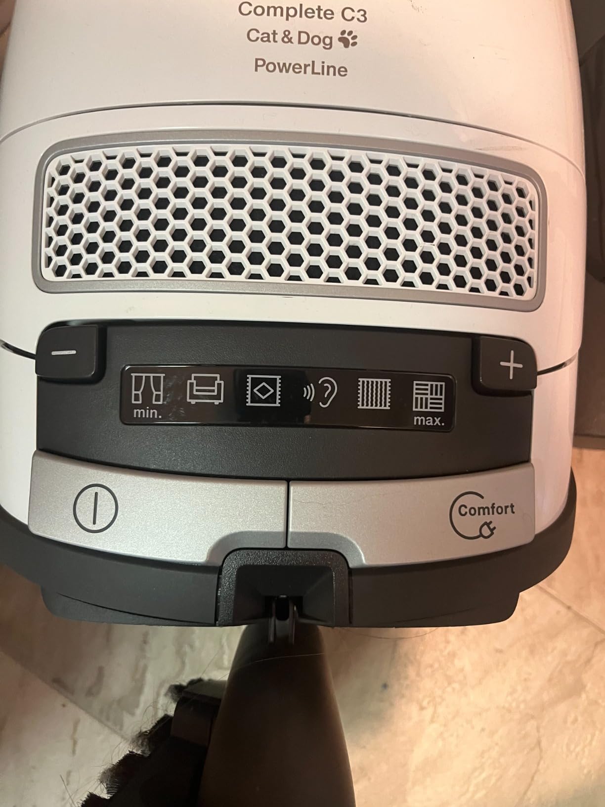 Miele Complete C3 Cat & Dog Bagged Canister Vacuum Cleaner for Pet Owners, Lotus White customer photo 2