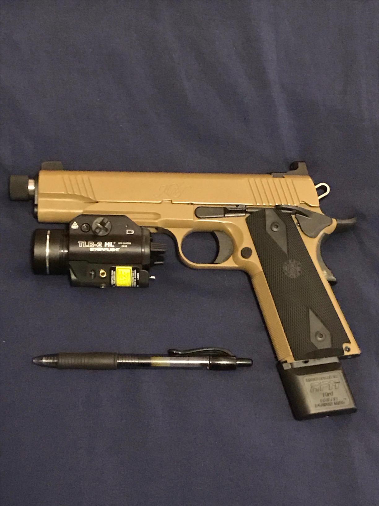 Streamlight 69265 TLR-2 HL 1,000-Lumen 20,000-Candela LED Weapon Light with Green Laser, CR123A Powered and Rail Clamp Mount, Black customer photo 2