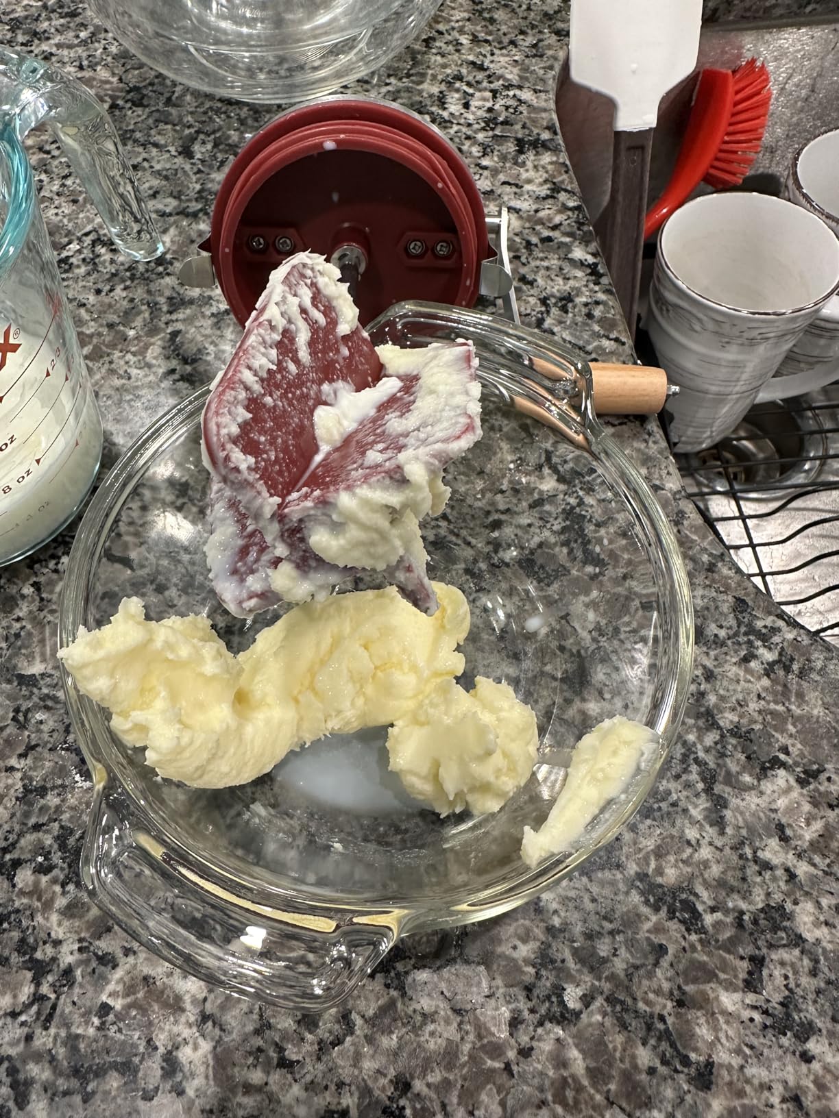 Kilner Vintage Glass Butter Churn; Delicious Homemade Butter in as Little as Ten Minutes; Large 34-Fluid Ounce Capacity Butter Churner, 1 EA customer photo 2