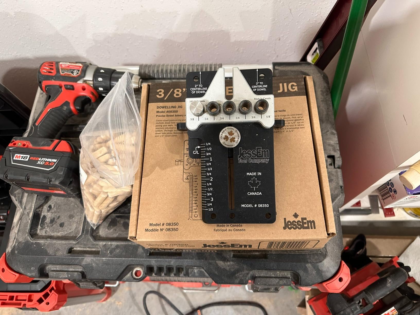 JessEm 08350MK Dowelling Jig Master Kit Precision Woodworking Joinery Tools customer photo 2