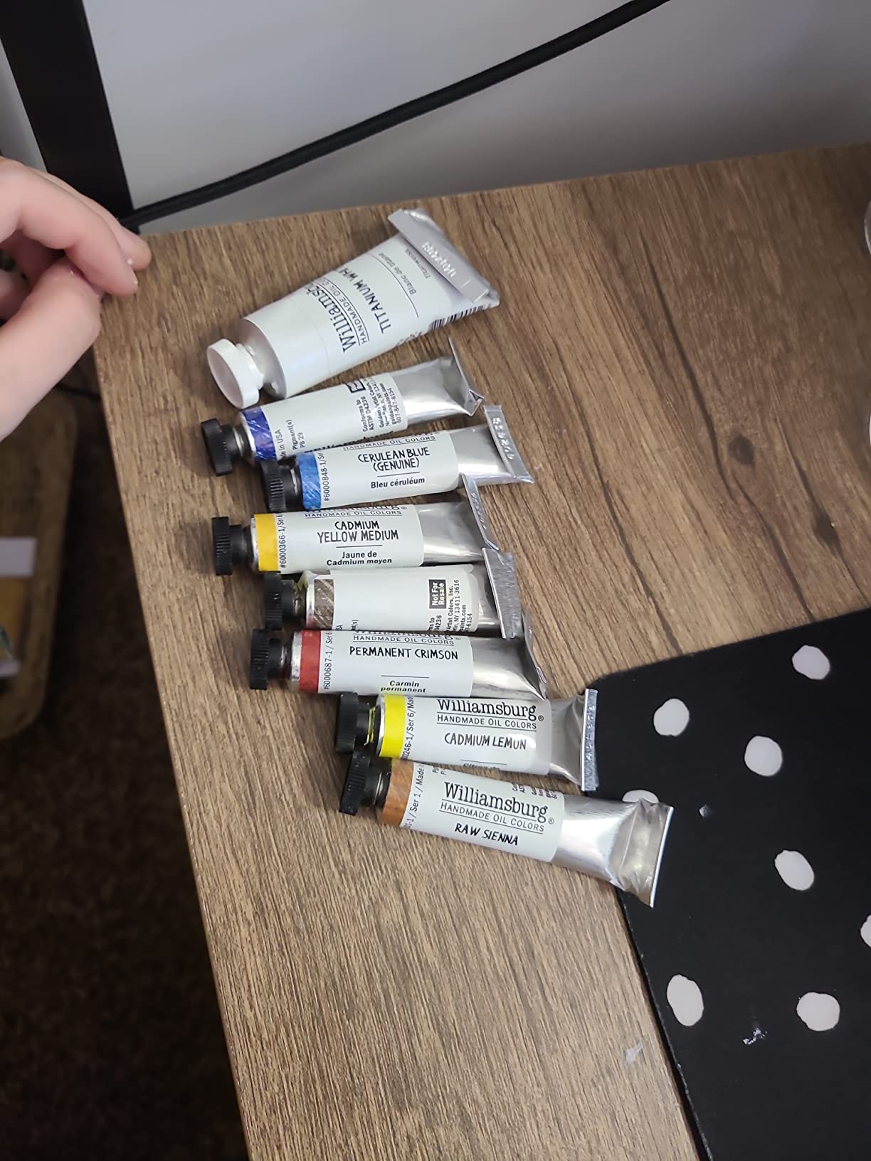 Williamsburg Artist Oil Colors by GOLDEN, Signature Colors 11ml Set customer photo 2