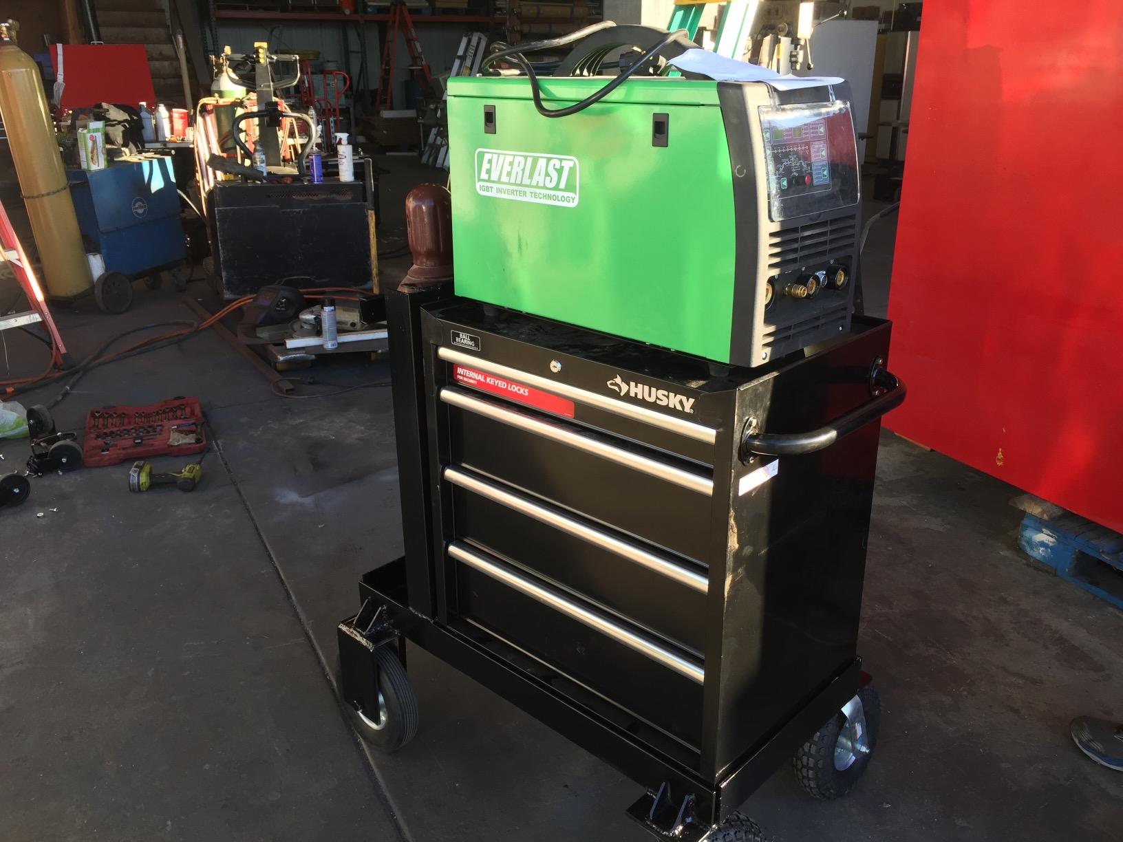 New Everlast THUNDER 255 275A MIG TIG Stick Multi-Process Welder, 240V DC, Professional Welding Machine for MIG, TIG, Stick Applications customer photo 1