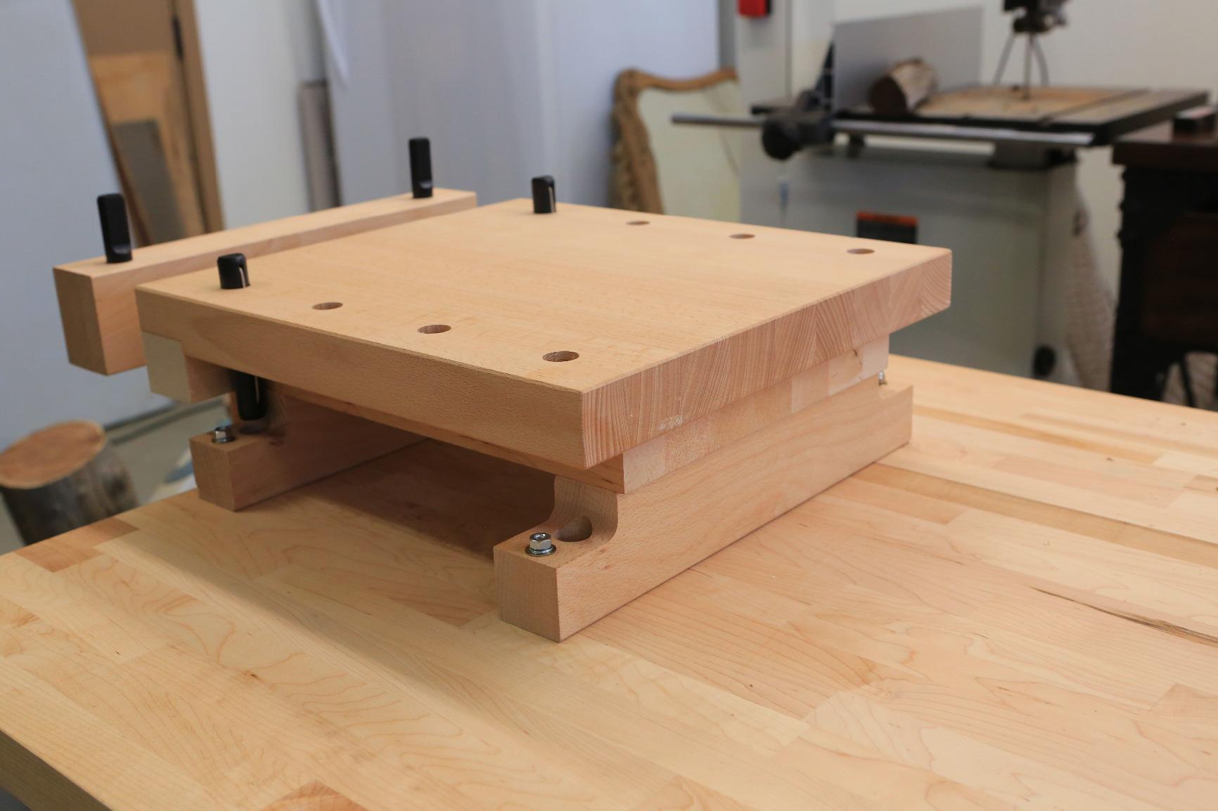Sjobergs Smart Workstation Pro Vise Top - Professional Portable Work Station with European Beech Construction customer photo 2