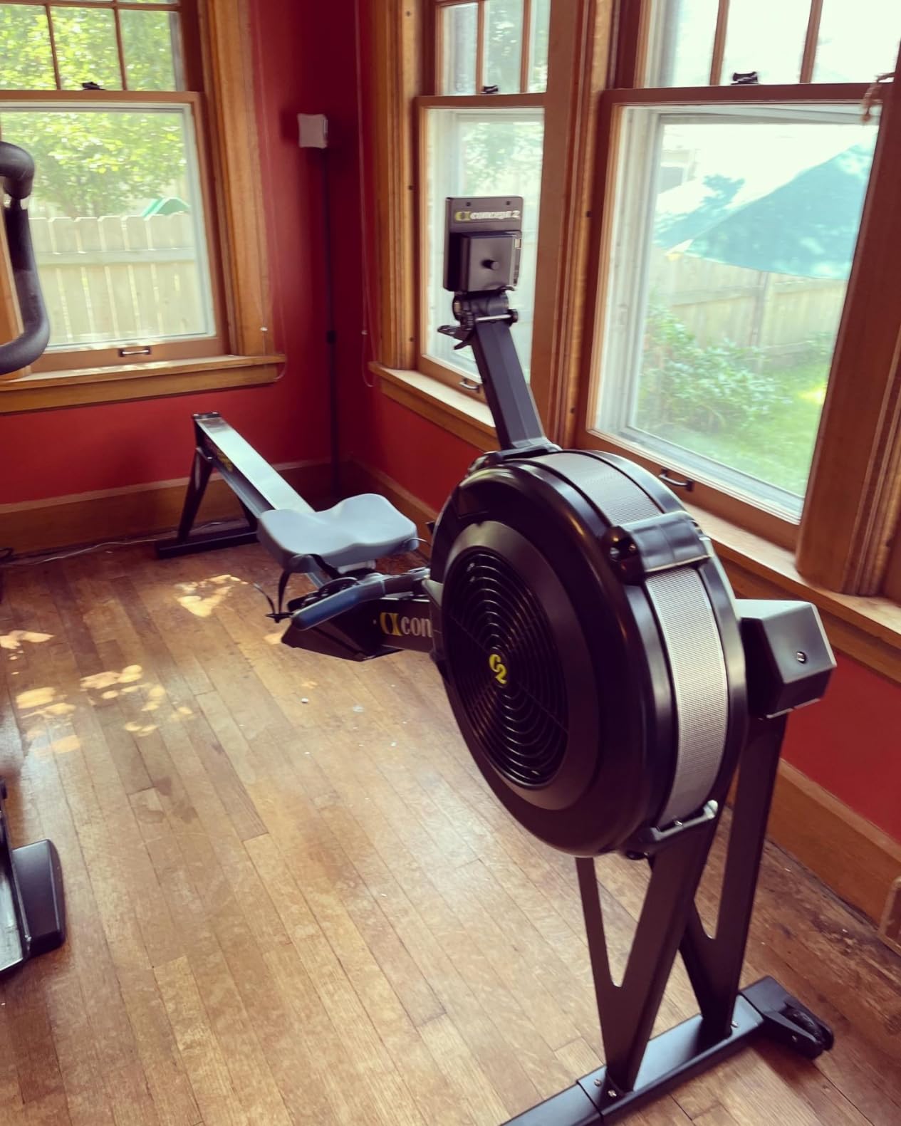 Concept2 RowErg Indoor Rowing Machine with Tall Legs - PM5 Monitor, Adjustable Air Resistance, Easy Storage customer photo 1