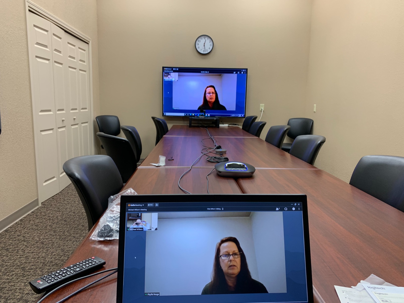 Logitech Group HD Video and Audio Conferencing System for Big Meeting Rooms customer photo 1