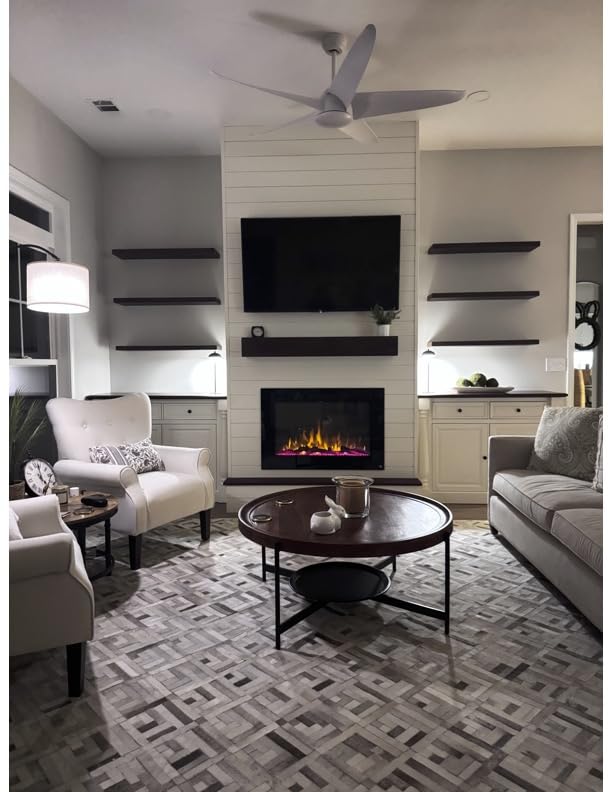 Touchstone Smart Electric Fireplace-The Sideline 72