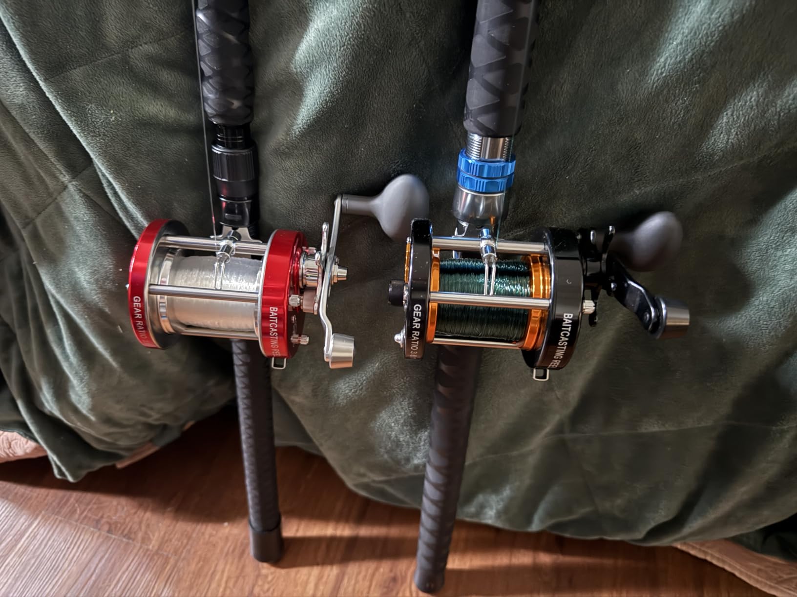KastKing Rover Round Baitcasting Fishing Reel, Perfect Conventional Reel for Catfish, Salmon/Steelhead, Striper Bass and Inshore Saltwater Fishing Reel, Reinforced Metal Body customer photo 1