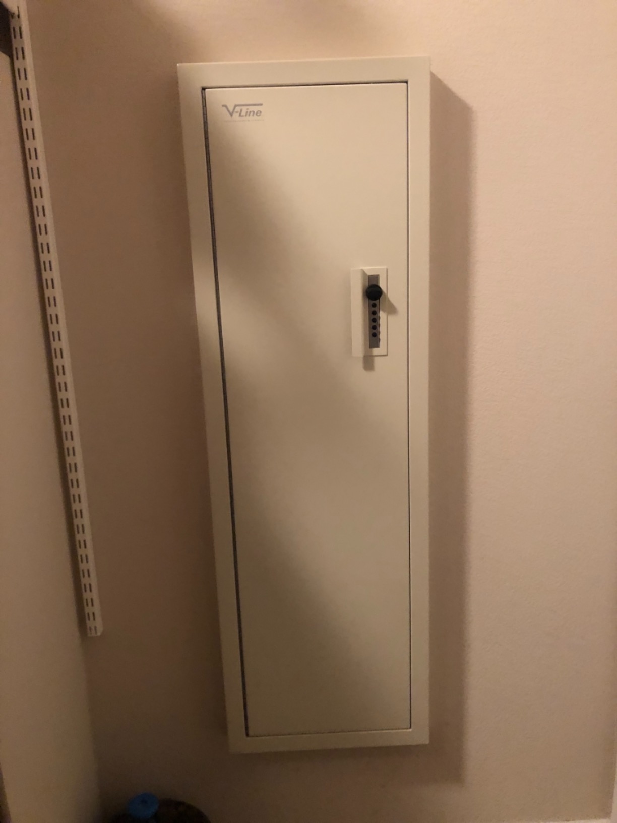 Closet Vault II Gun Safe & in-Wall Cabinet, Off White customer photo 1