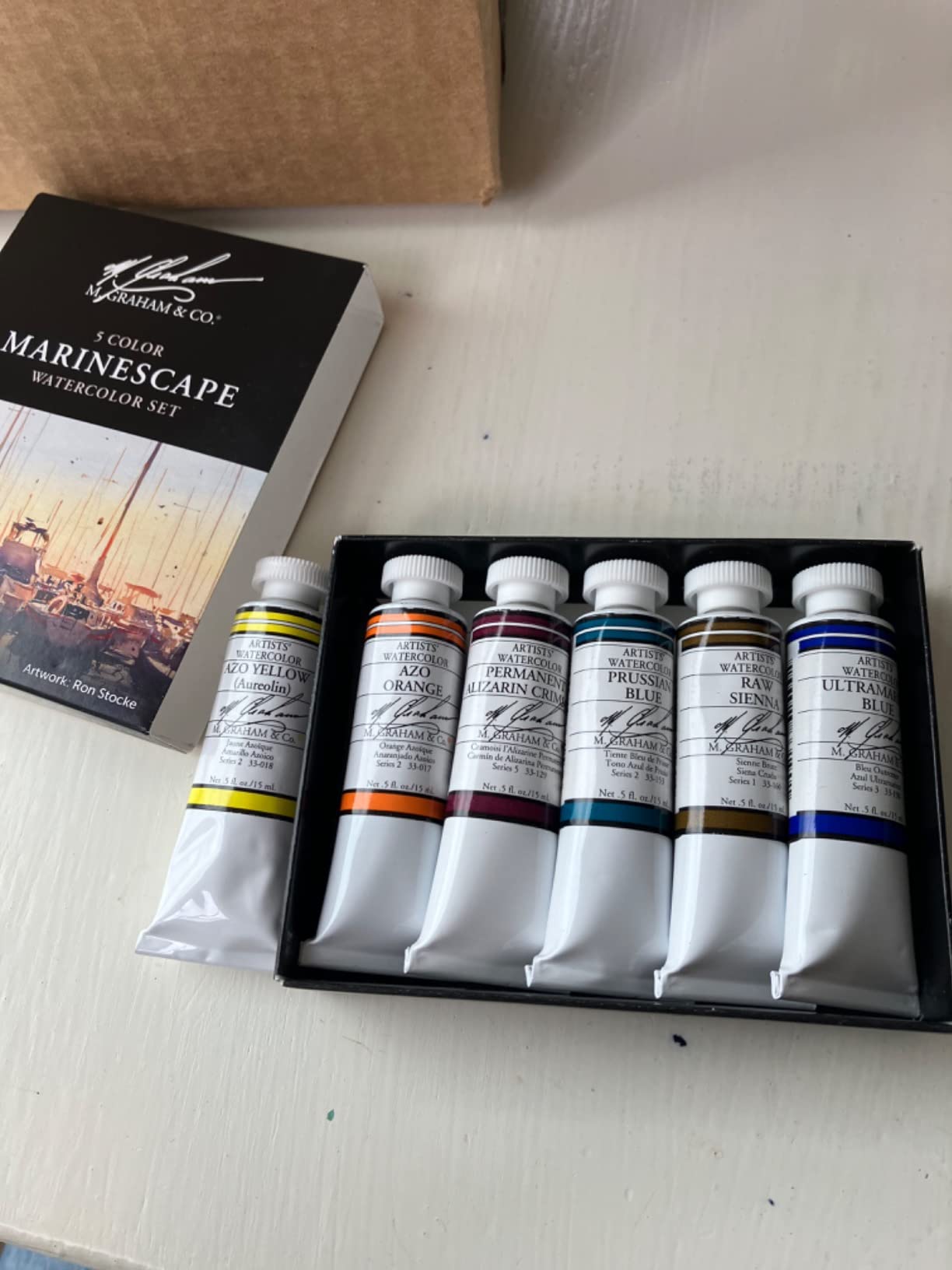 M. Graham & Co. Watercolor Set, 5-Color Basic Set (0.5 Fl Oz (Pack of 10)) customer photo 2