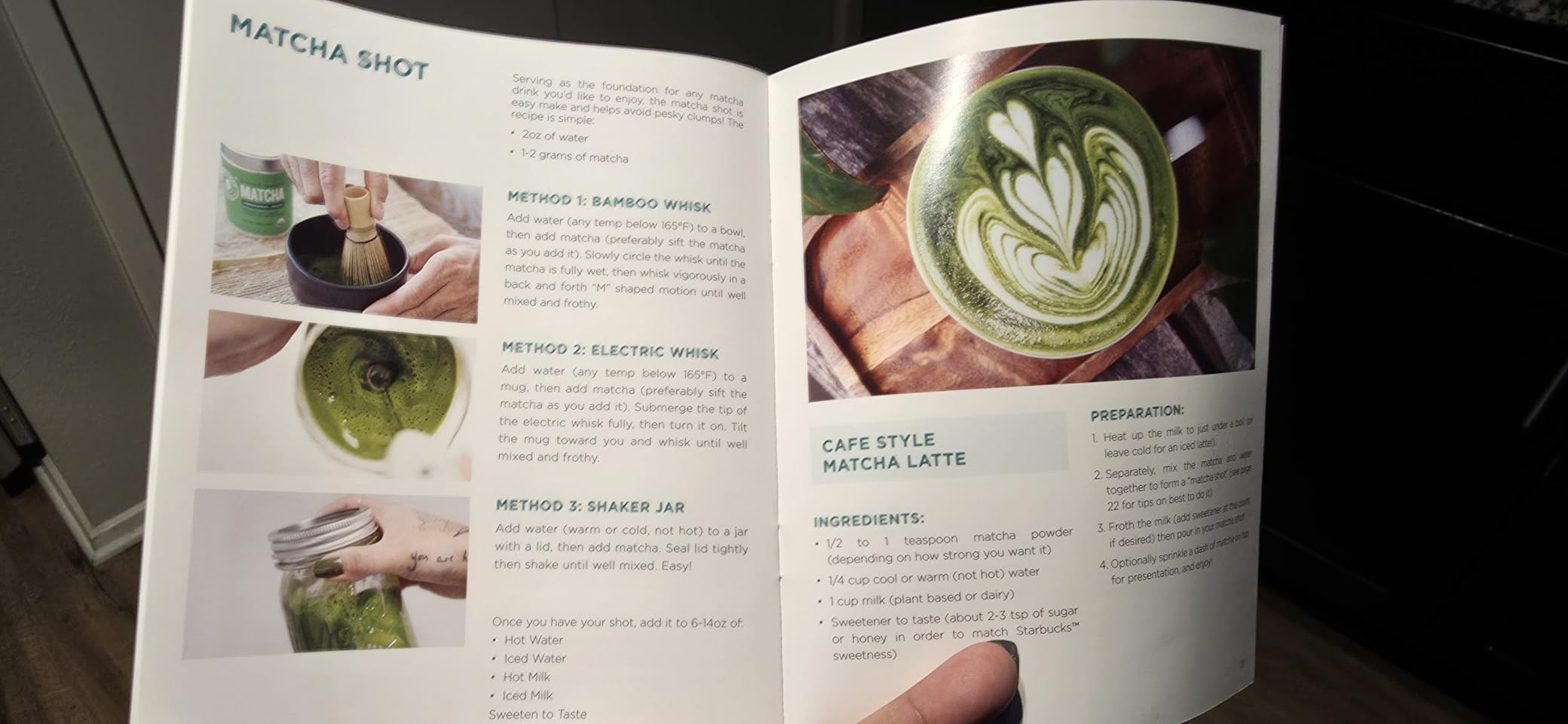 Jade Leaf Matcha - Traditional Starter Set - Japanese Matcha Gift Set Includes: Bamboo Whisk (Chasen), Scoop (Chashaku), Stainless Steel Sifter, Fully Printed Handbook customer photo 2