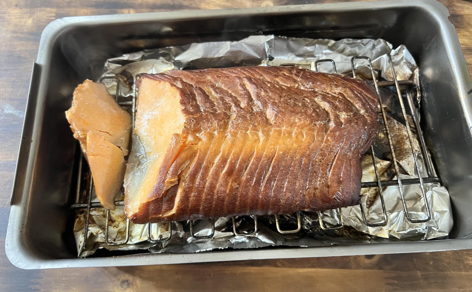 Camerons Indoor Outdoor Stovetop Smoker - Stainless Steel Barbecue Smoker Box w/Oak Wood Chips & Recipes customer photo 1