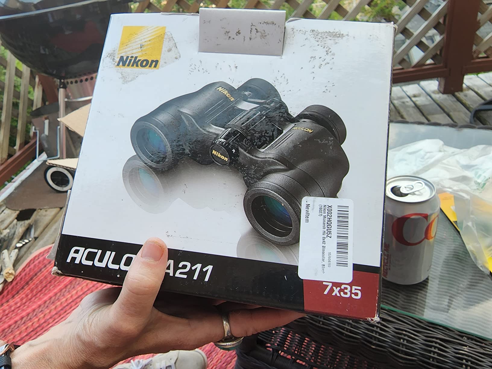 Nikon Monarch HG 8x42mm Binocular - Wide Field of View, Bright Multicoated Lenses customer photo 1