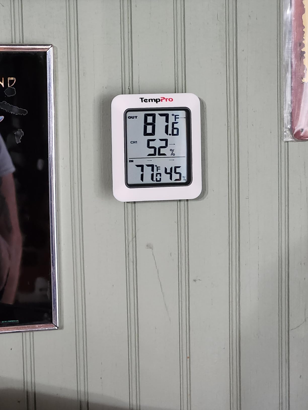 TempPro TP60 Digital Hygrometer Outdoor Thermometer Wireless Temperature and Humidity Gauge Monitor Room Thermometer with 500ft/150m Range Humidity Meter Temperature Indicators customer photo 1