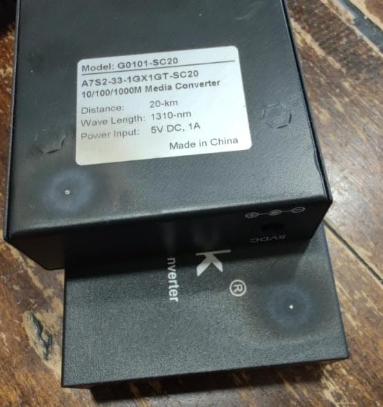 10Gtek Gigabit SingleMode Fiber to Ethernet Media Converter, Dual SC Fiber, 1000Base-LX to 10/100/1000Base-Tx Gigabit SMF Fiber SC to Copper RJ45 Ethernet Converter, UL Certified, 20km, Pack of 2 customer photo 2