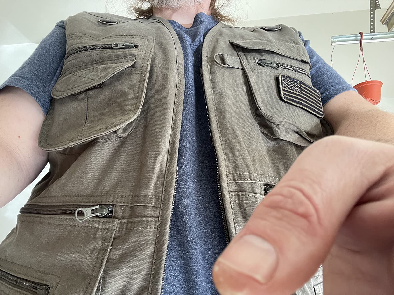 HQ ISSUE Concealed Carry Vest for Men customer photo 2