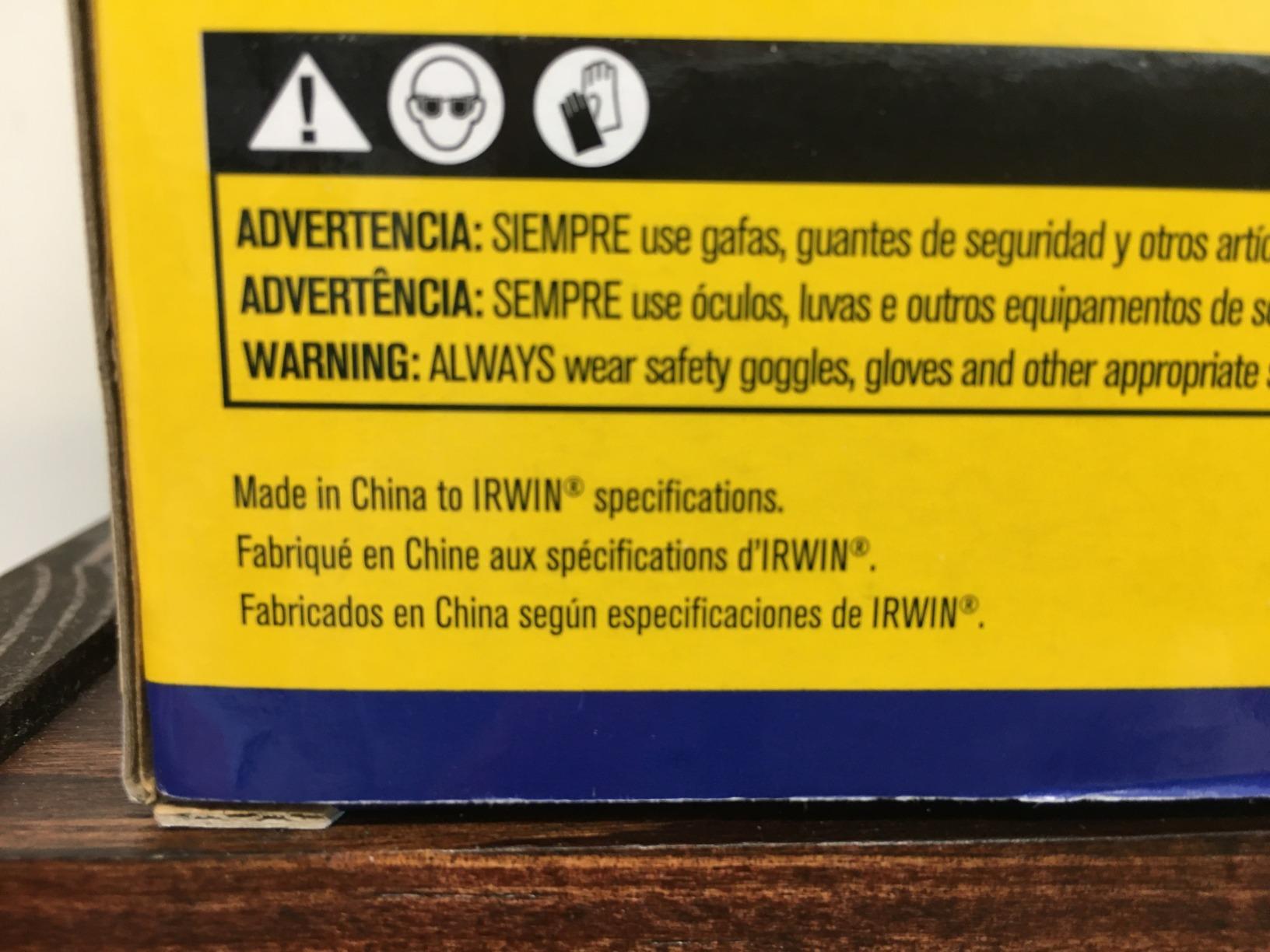 IRWIN Marples Forstner Bit Set, Wood Drill Bits, Made of Carbon Steel, Ideal for Fine Woodworking, Cabinet-making and more, 14 Pieces (1966893) customer photo 2