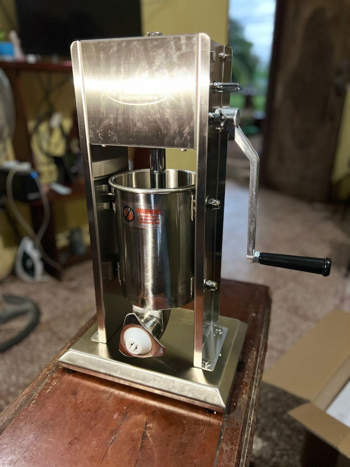 Hakka 2 in 1 Sausage Stuffer and Spanish Churro Maker Machines (15LB/7L) customer photo 2