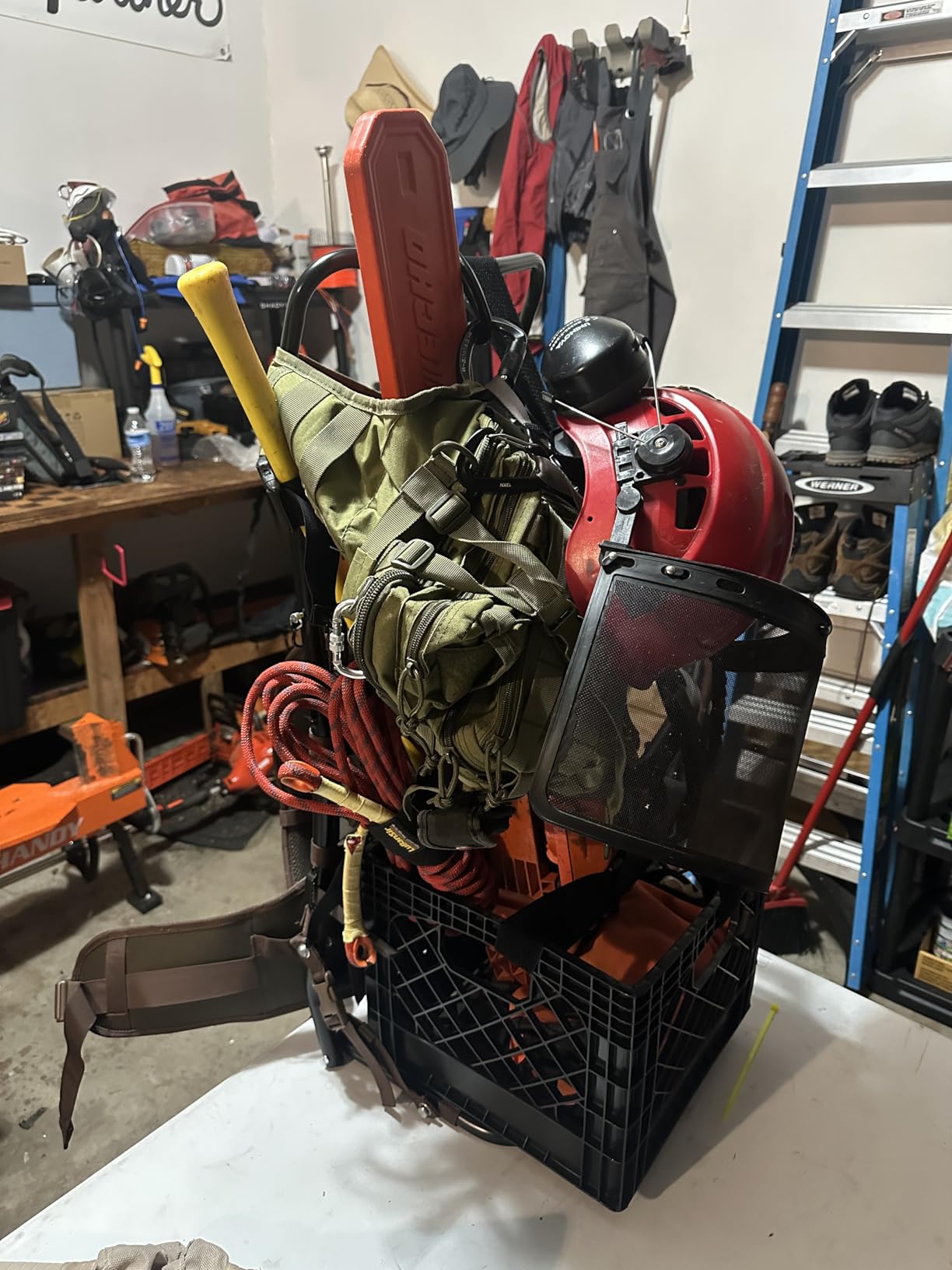 TIMBER RIDGE Aluminum External Frame Hiking Backpack - Adjustable Height customer photo 1