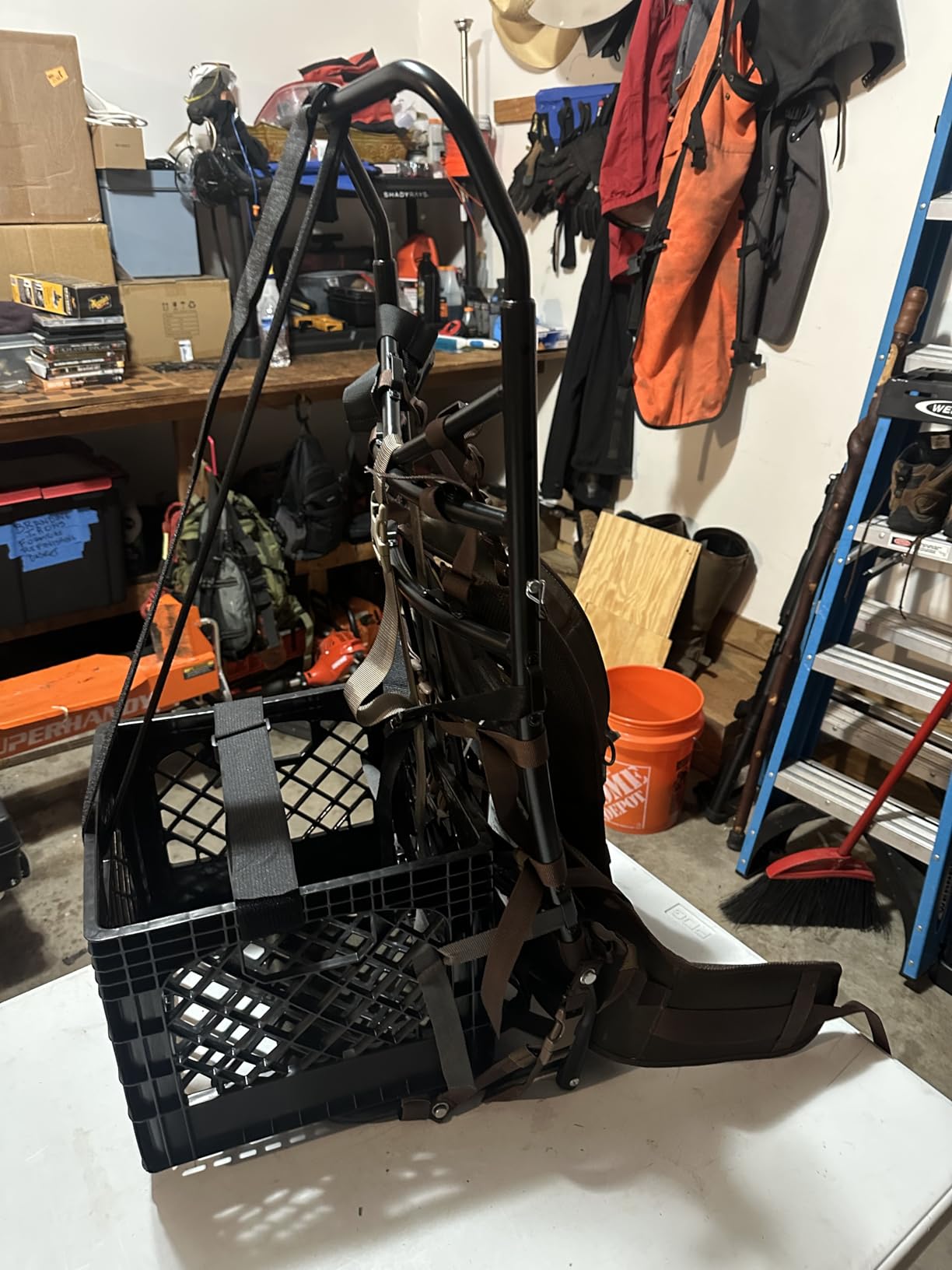 TIMBER RIDGE Aluminum External Frame Hiking Backpack - Adjustable Height customer photo 2
