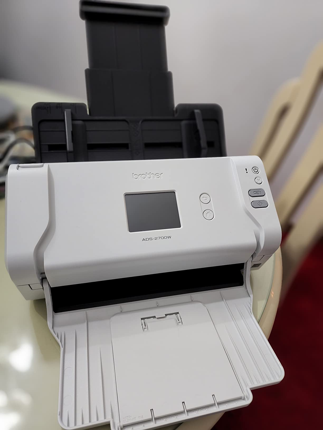 Brother Wireless High-Speed Desktop Document Scanner, ADS-2700W, Touchscreen LCD, Duplex Scanning customer photo 1