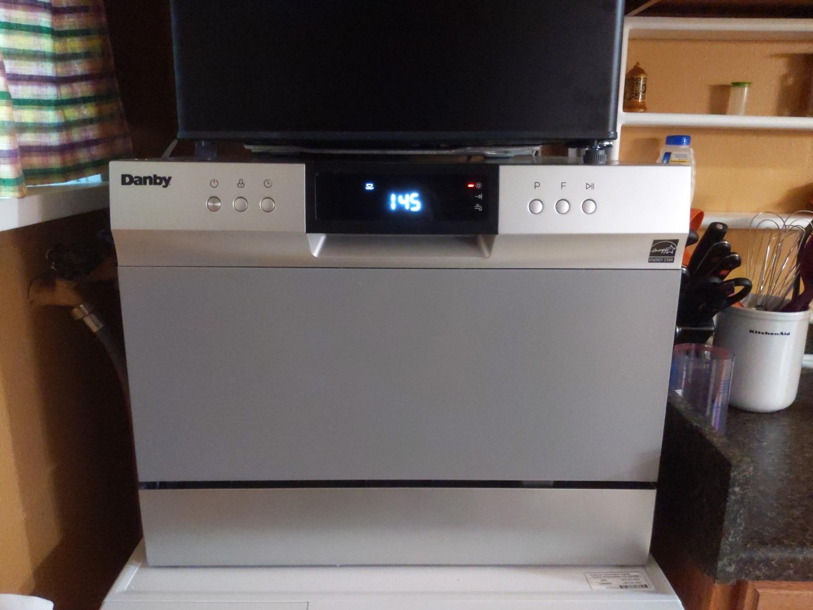 Danby DDW631SDB Countertop Dishwasher, Stainless Steel customer photo 1