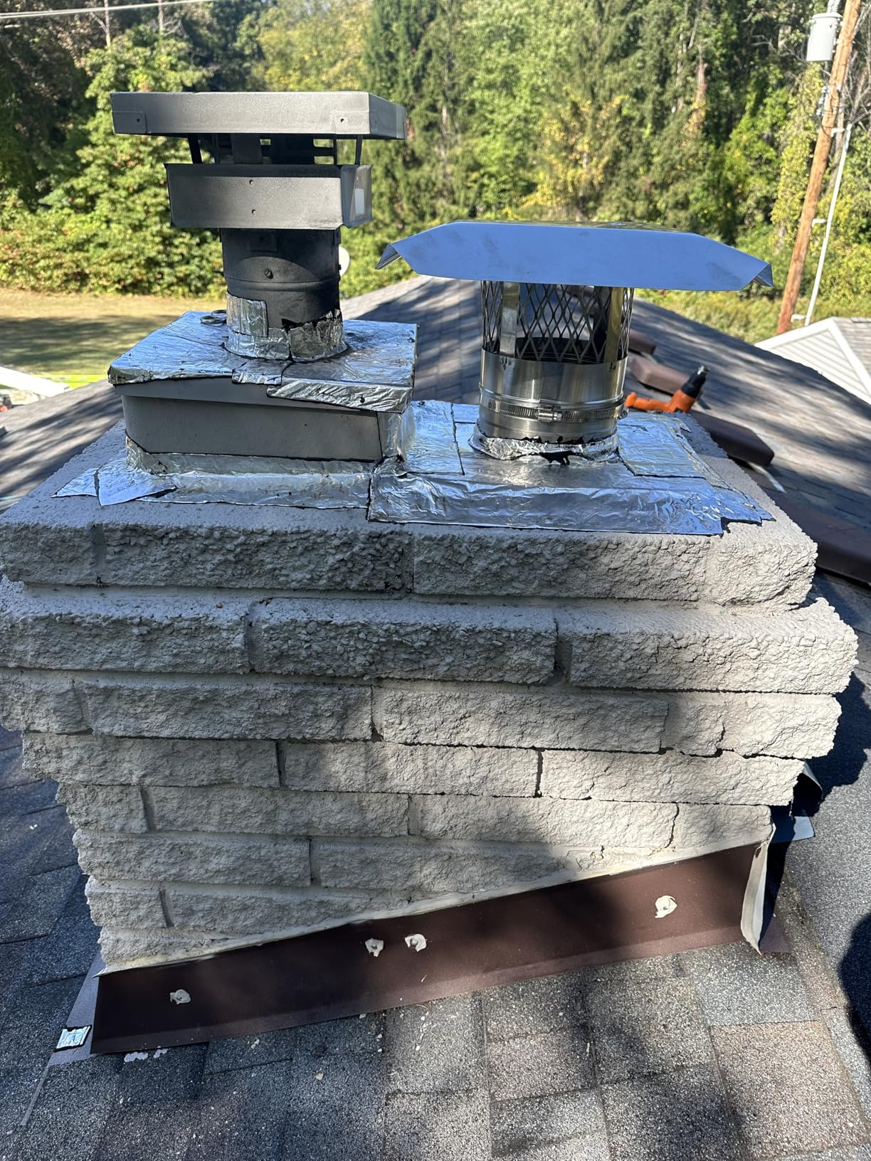 Rockford Chimney Supply Stainless Steel Flexible Chimney Liner Insert Kit, 6 Inch x 15 Feet with Blanket Insulation Kit customer photo 2