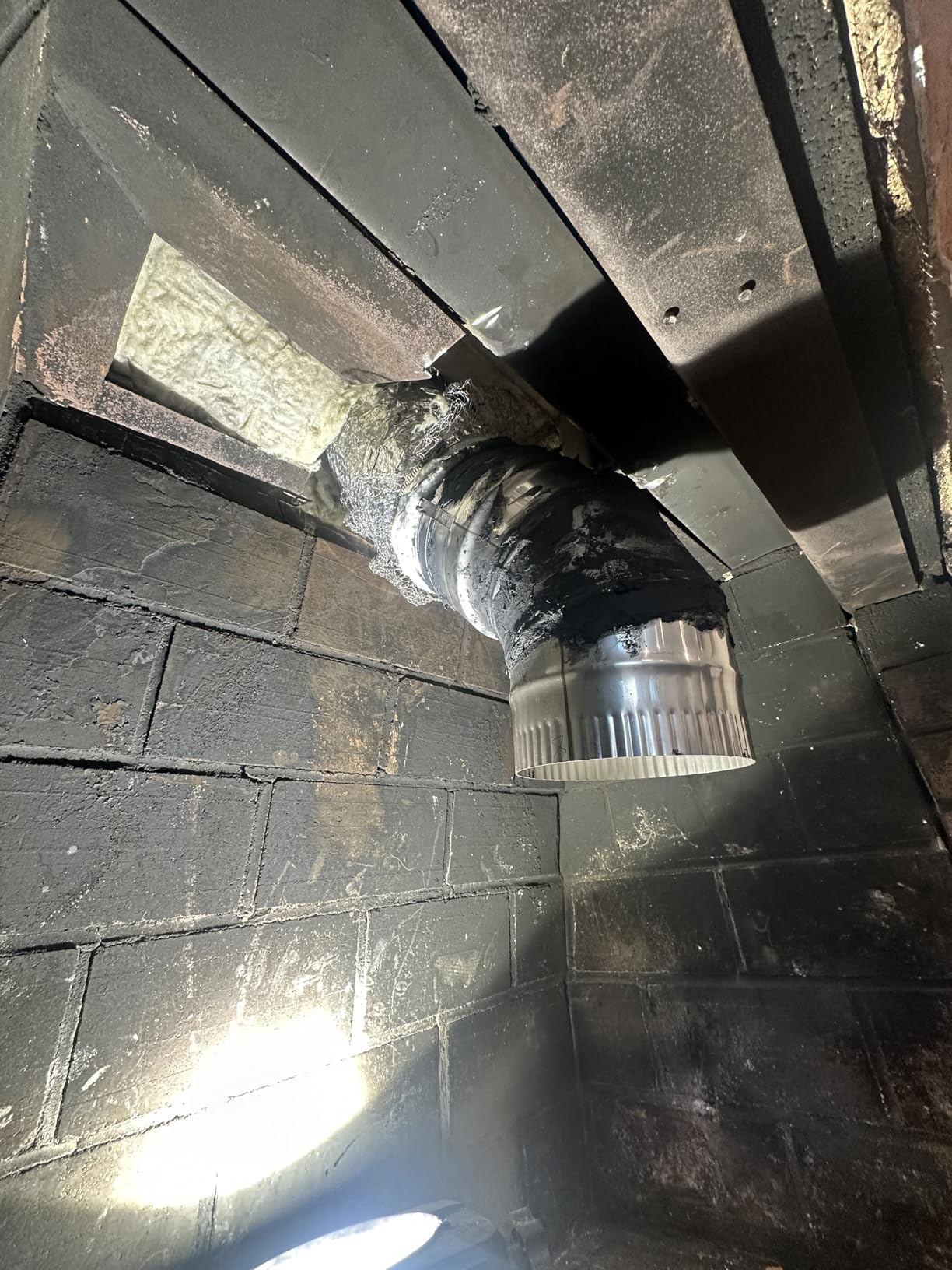 Rockford Chimney Supply Stainless Steel Flexible Chimney Liner Insert Kit, 6 Inch x 15 Feet with Blanket Insulation Kit customer photo 3