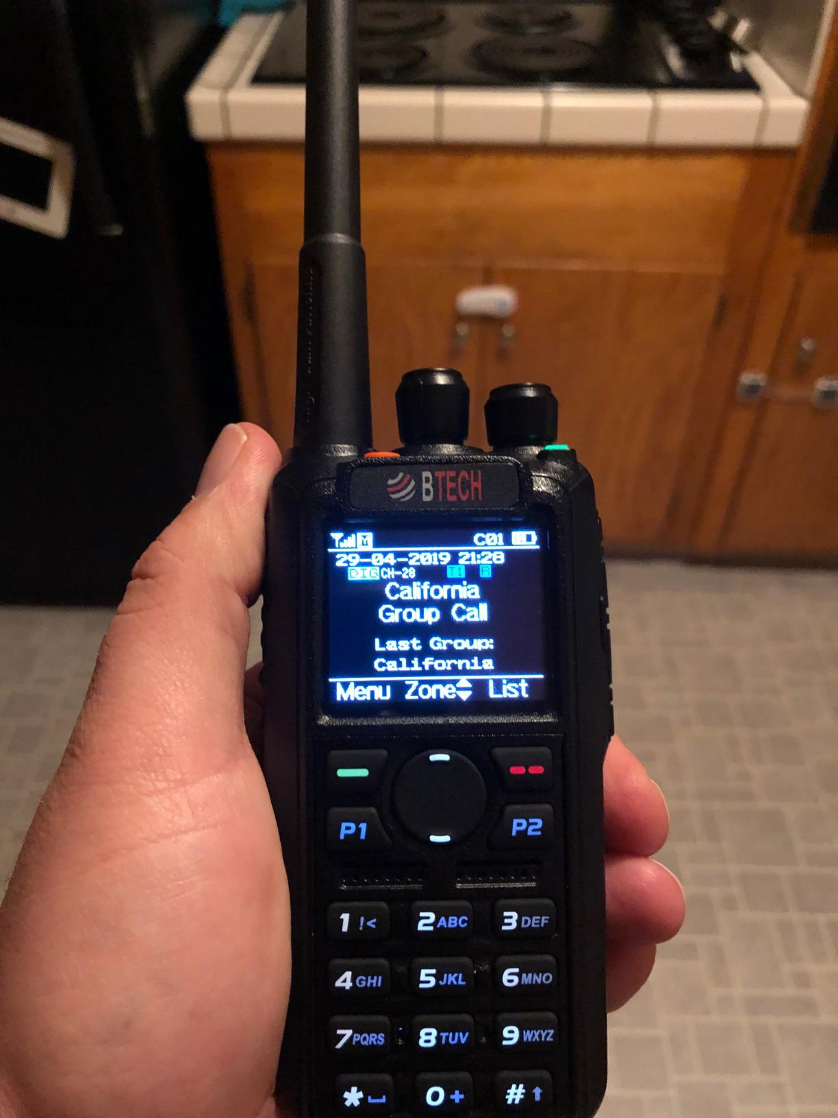 BTECH DMR-6X2 DMR & Analog Dual Band Two-Way Radio with GPS, APRS, Voice Recording customer photo 1