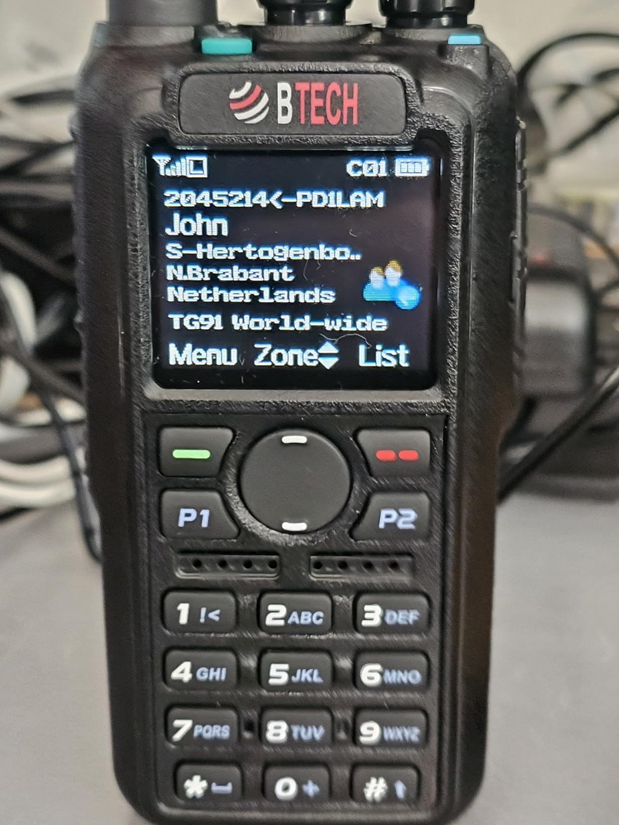 BTECH DMR-6X2 DMR & Analog Dual Band Two-Way Radio with GPS, APRS, Voice Recording customer photo 2