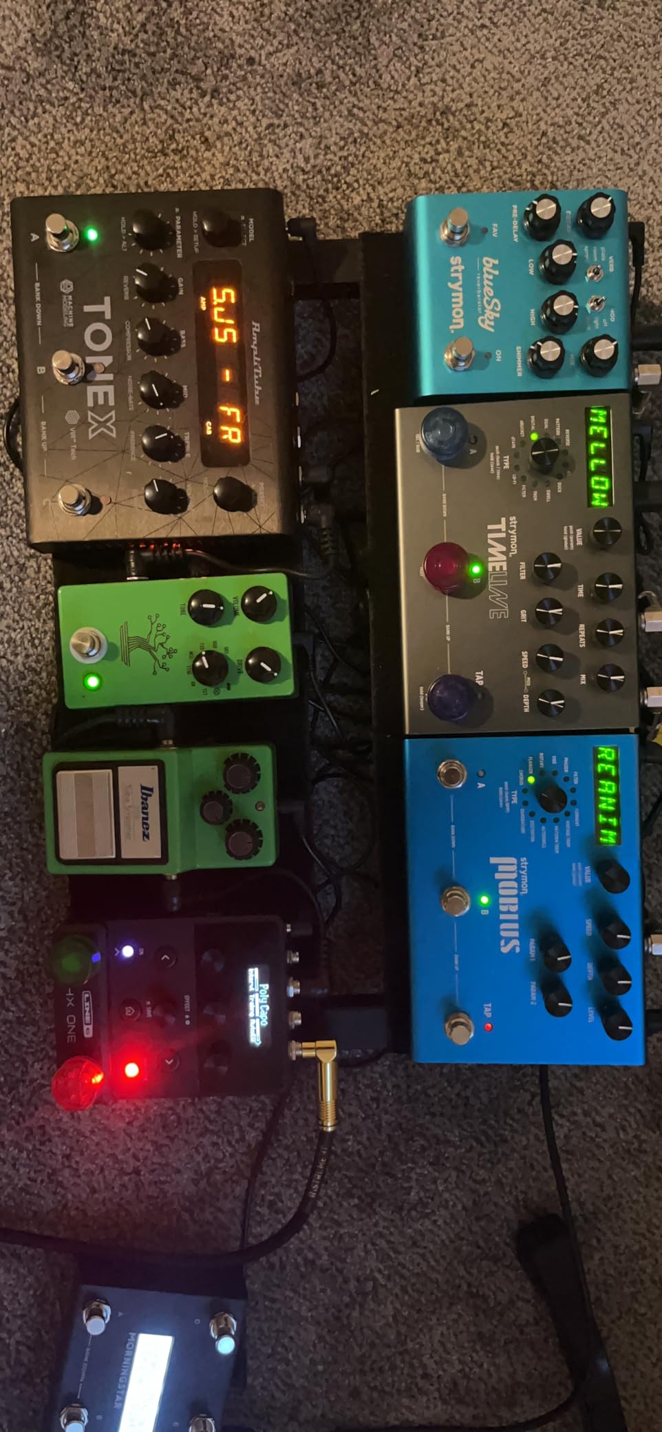 JHS Pedals Bonsai 9-Way Screamer Overdrive Guitar Effects Pedal, Green customer photo 1