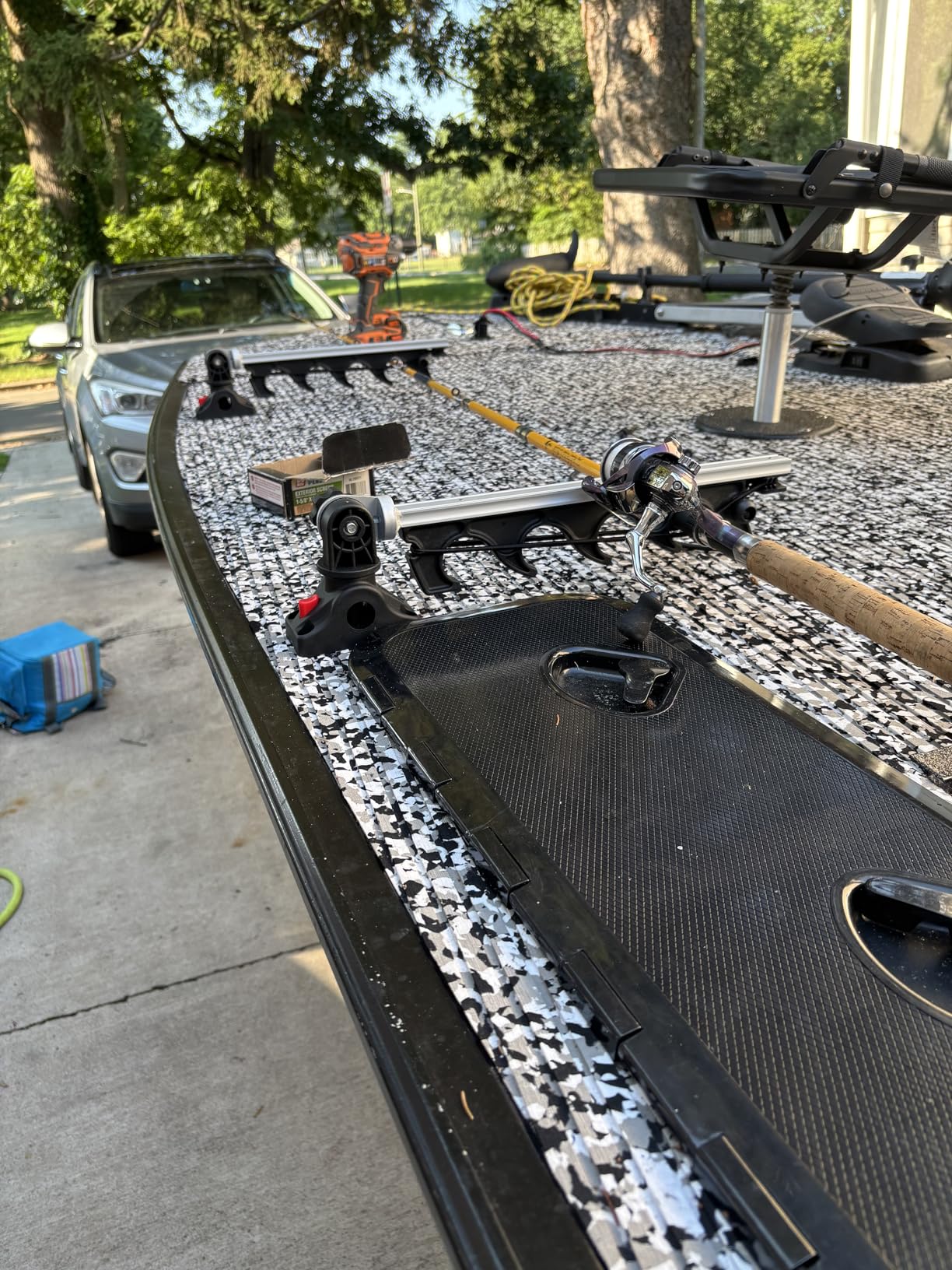 Brocraft Crappie Rod Holder/Transport Rack/Boat Rod Storage System customer photo 2