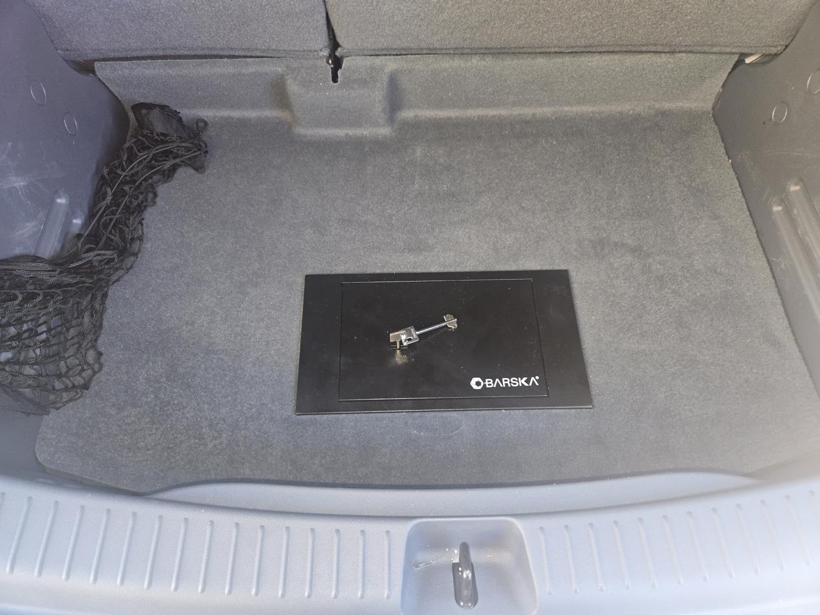Barska Underground Floor Safe - 0.89 Cu. Ft., Solid Steel, 3 Locking Deadbolts, Anti-Pry Hinges customer photo 1