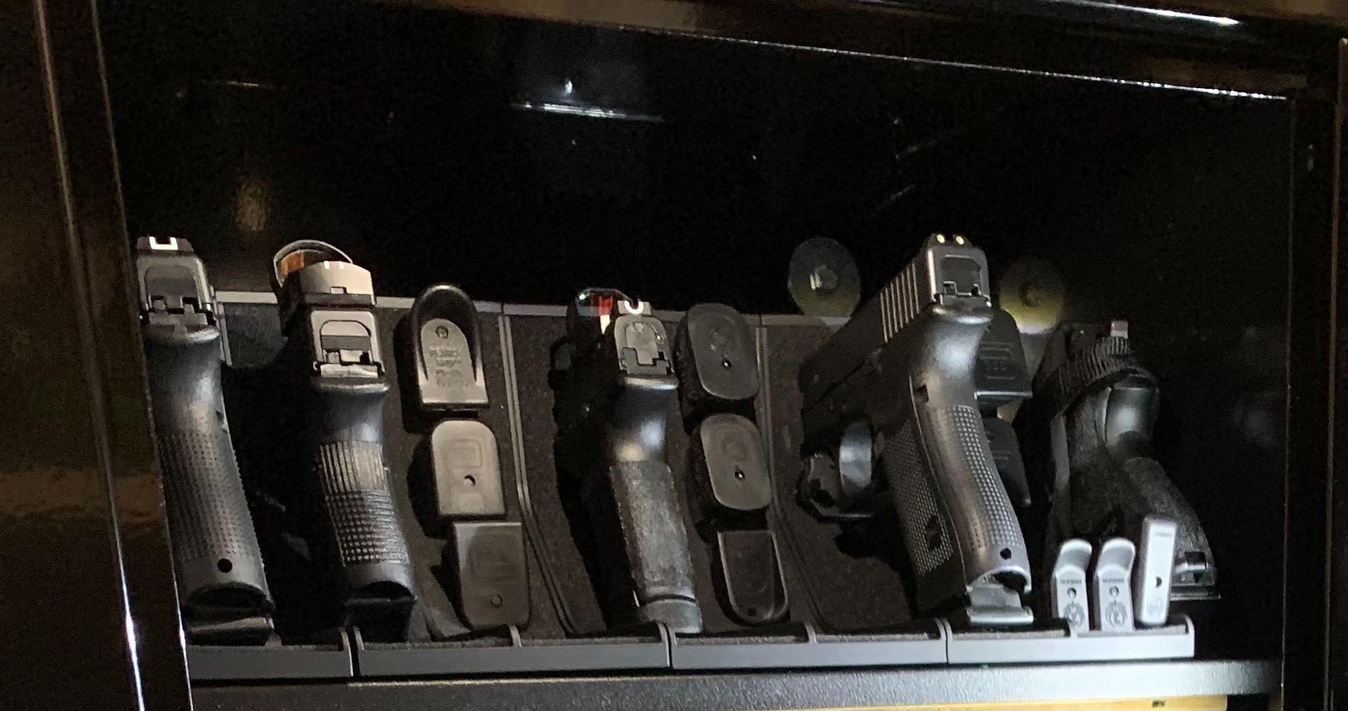 VAULTEK Modular Pistol Rack Protective Handgun Storage customer photo 2