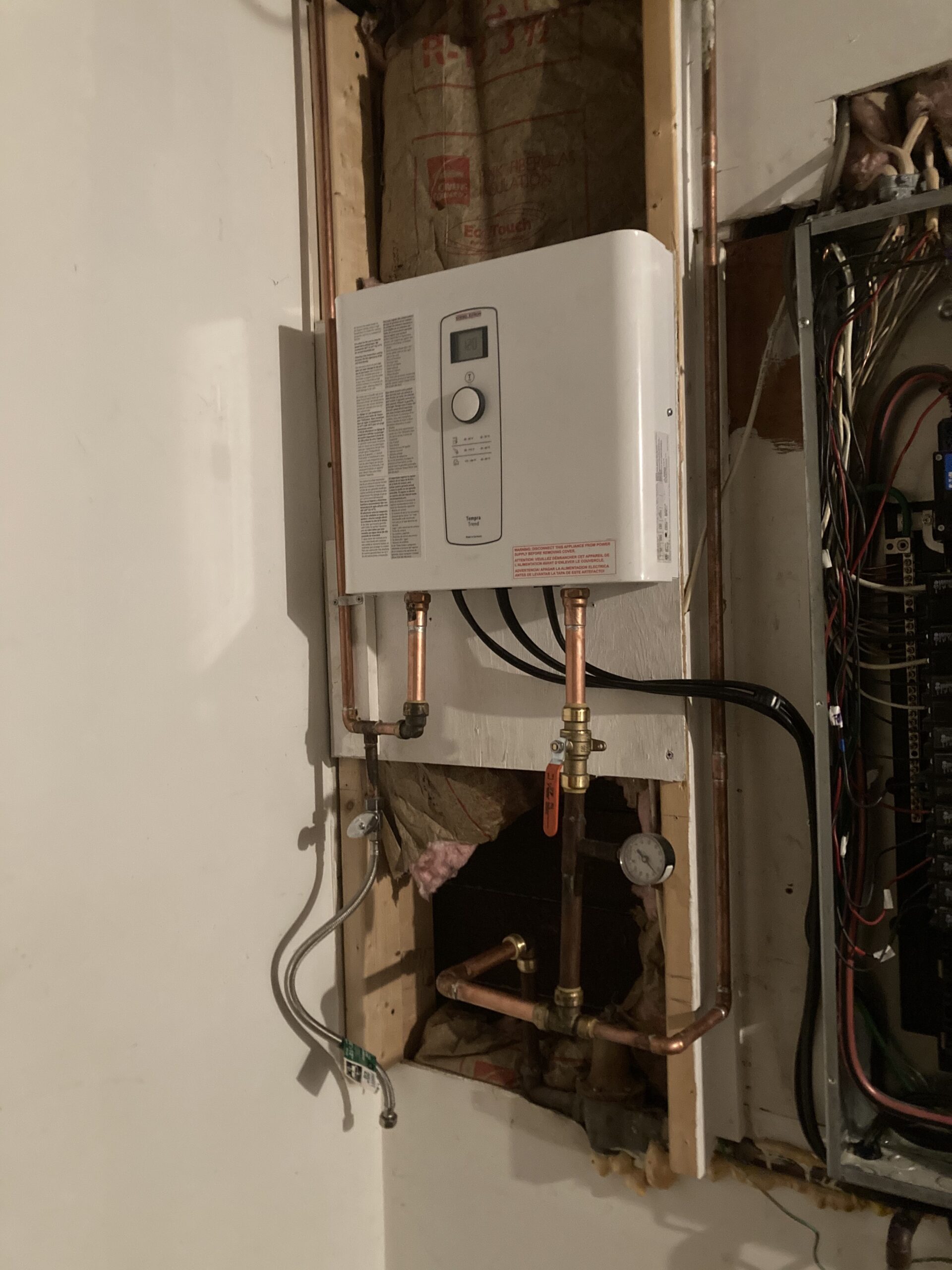 Stiebel Eltron Tankless Water Heater - Tempra 29 Trend - Electric, 28.8kW, On Demand Hot Water, Eco, White, Made in Germany customer photo 2