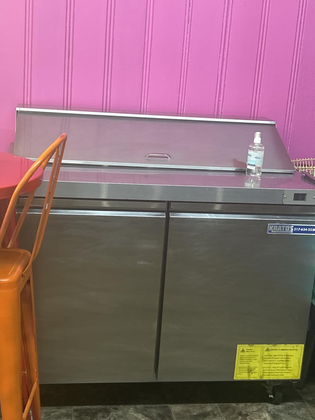 Kratos 69K-770 Commercial Refrigerated Sandwich/Salad Prep Table | Mobile 48