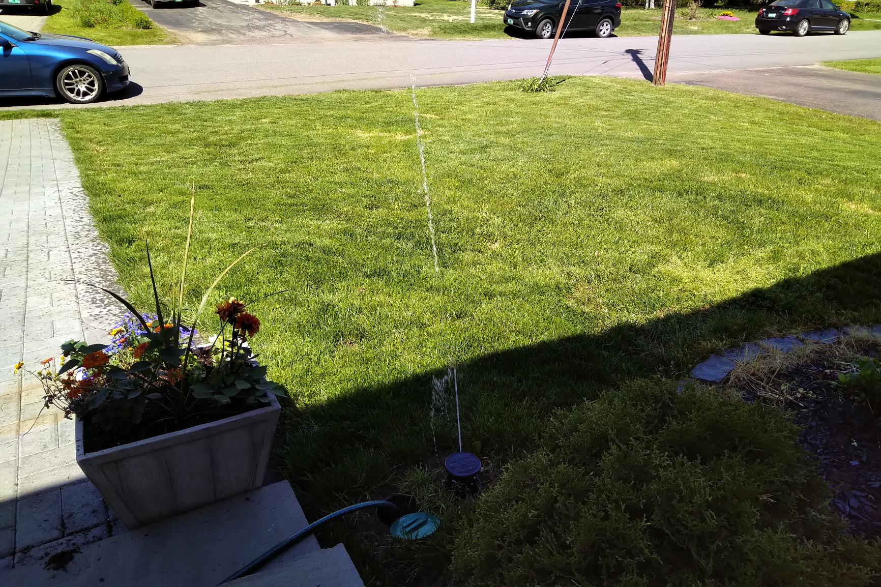 Rain Bird LG3HE In-Ground Impact Sprinkler with Click-N-Go Hose Connect customer photo 1
