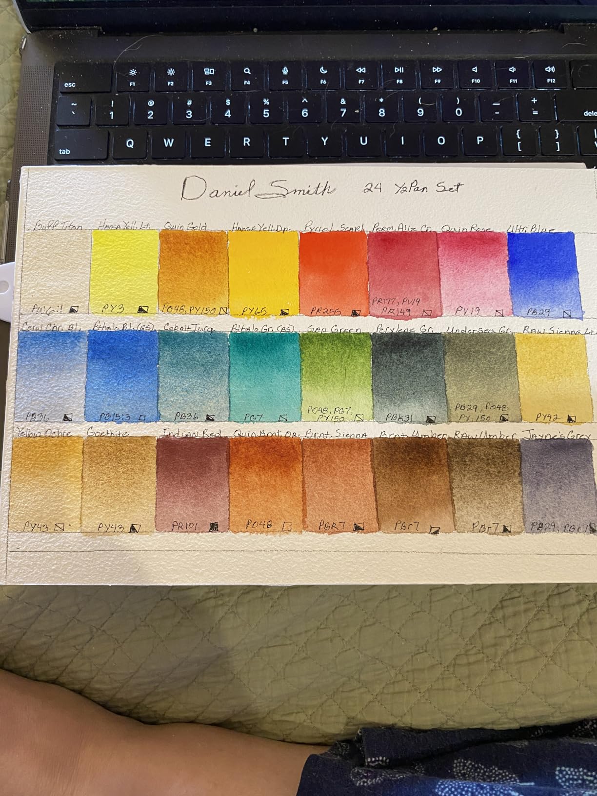 DANIEL SMITH Hand Poured Watercolor, Half Pans, Ultimate Mixing Set with 15 Watercolor Half Pans, 15 Empty Half Pans, 2 Plastic Travel Cases (total 32 pieces) 285650009 customer photo 1