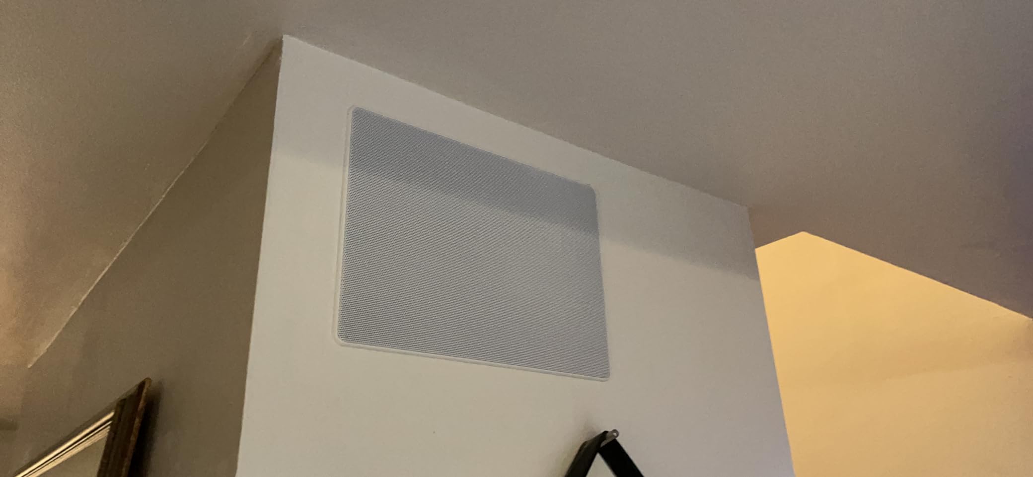 Monoprice 3-Way Carbon Fiber In Wall Speakers - 8-Inch, Pair, With Paintable Magnetic Grille, Black - Alpha Series customer photo 2