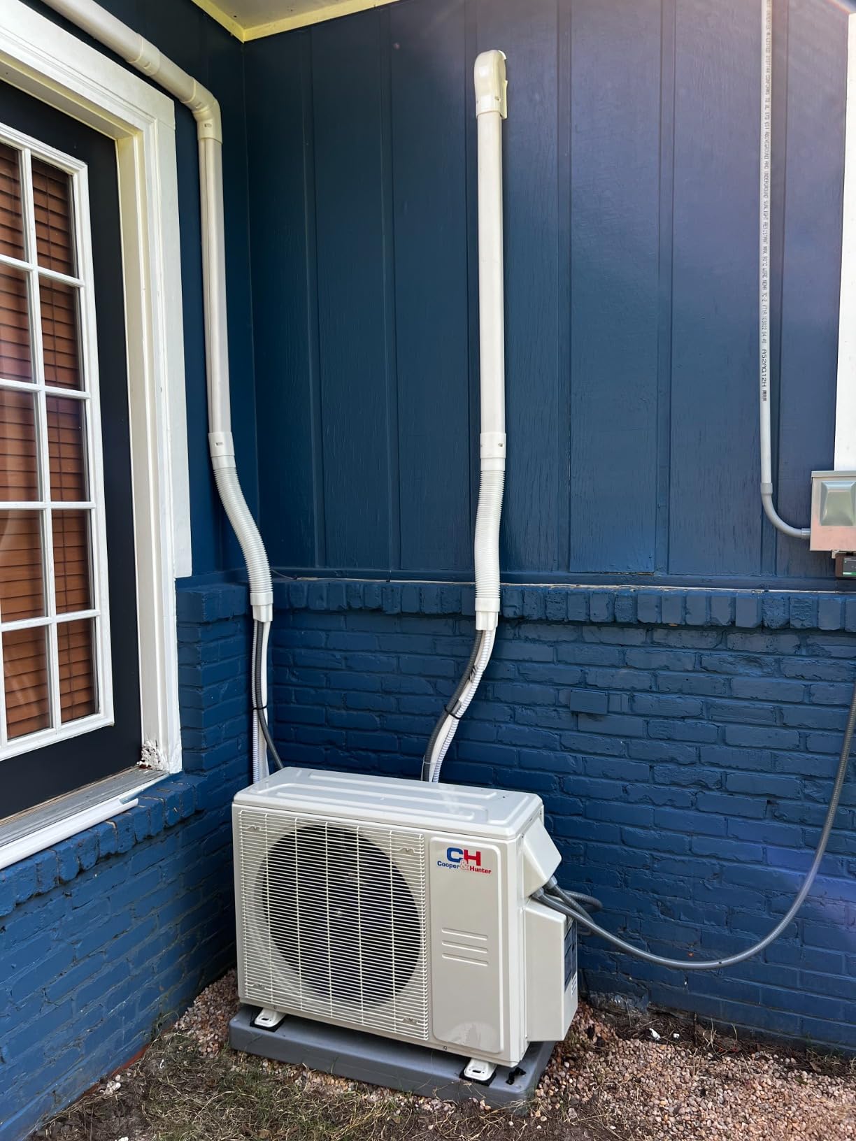 Cooper & Hunter 18,000 BTU Dual 2-Zone 12K + 12K BTU Wall Mount Ductless Mini Split Air Conditioner & Heat Pump - 25FT Installation Kits - 22.5 SEER - Pre-Charged with R-410A - Inverter customer photo 1