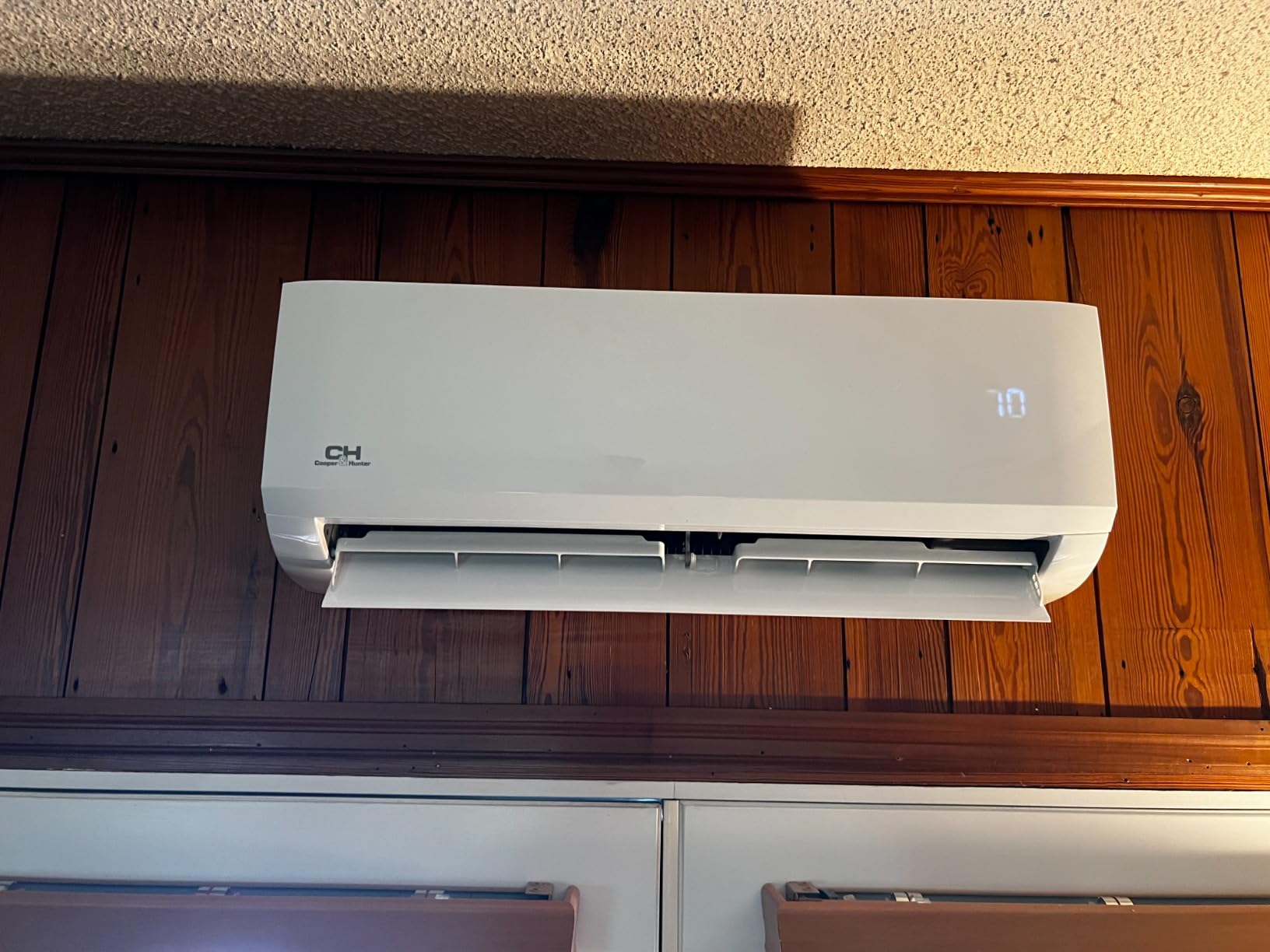 Cooper & Hunter 18,000 BTU Dual 2-Zone 12K + 12K BTU Wall Mount Ductless Mini Split Air Conditioner & Heat Pump - 25FT Installation Kits - 22.5 SEER - Pre-Charged with R-410A - Inverter customer photo 2