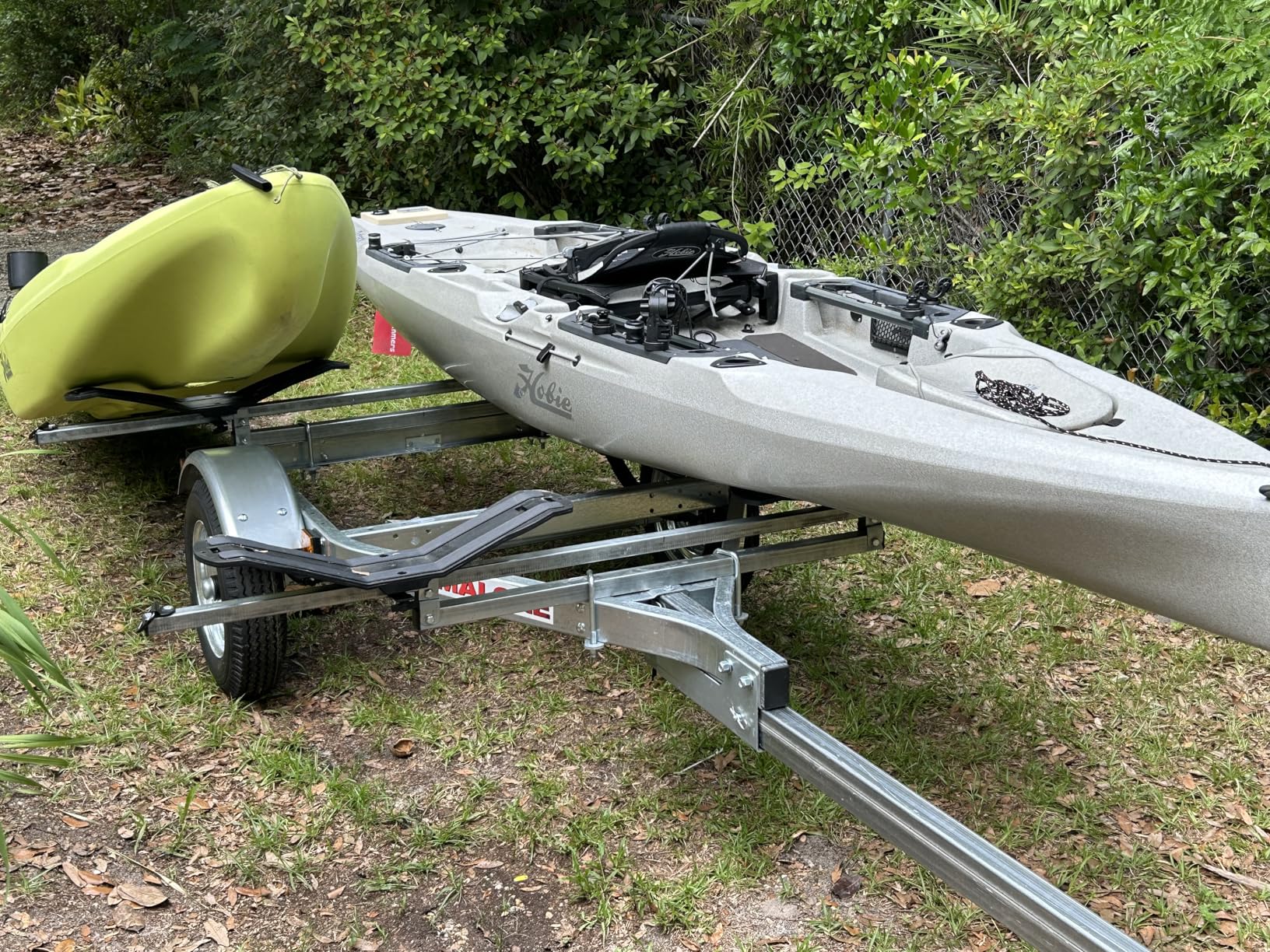 Malone MPG464-LB MicroSport Low Bed Kayak Trailer | 20' / 800 lbs Capacity | Fully Submersible | 22