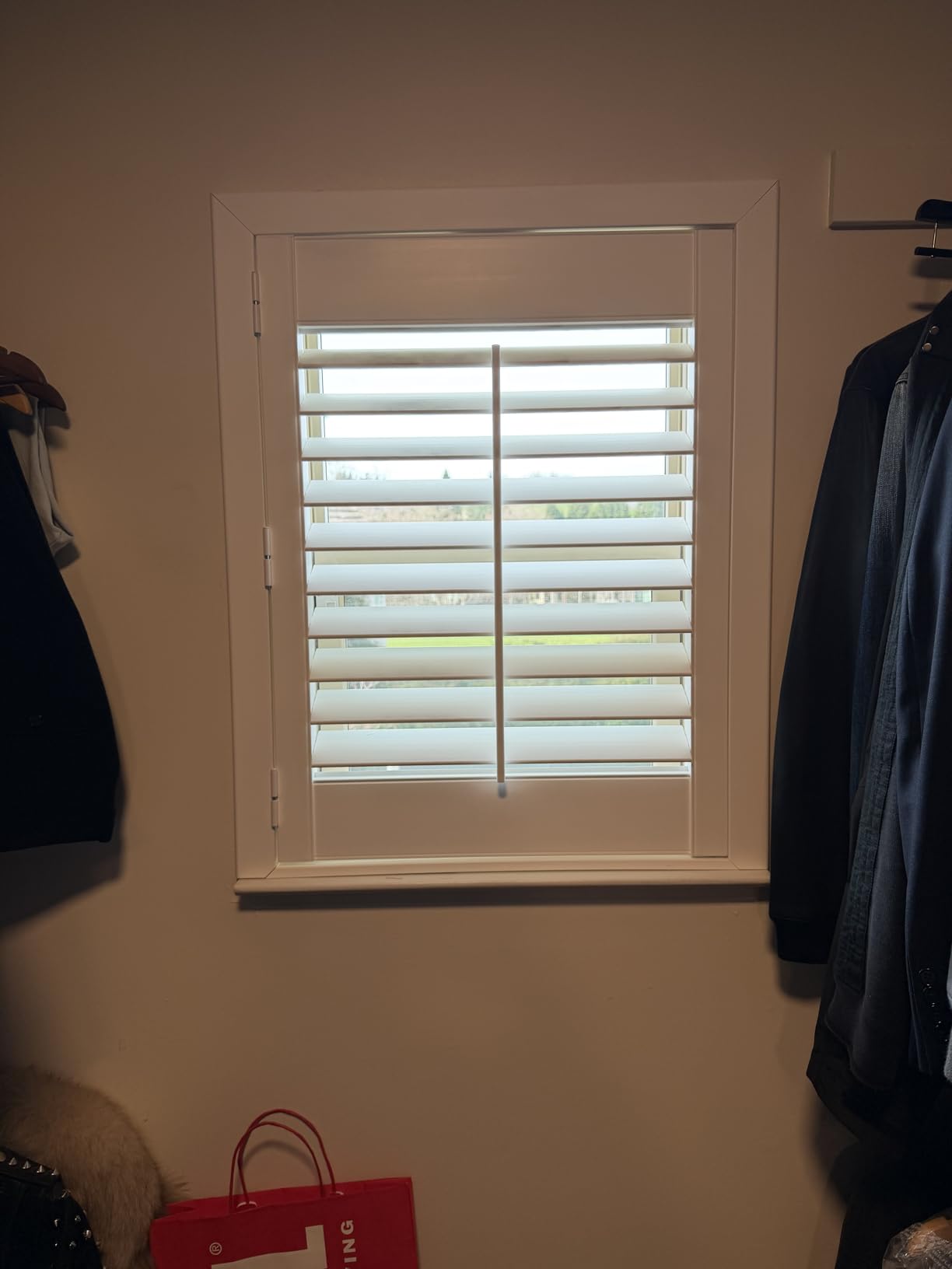 SUNCRAFT SHUTTERS-Plantation Shutters-Interior-Window COVERINGS-Custom Made in 10 Days- DIY Install -Made in North America-Never Needs Painting -25 Year Warranty-Traditional Front TILT Rod customer photo 2